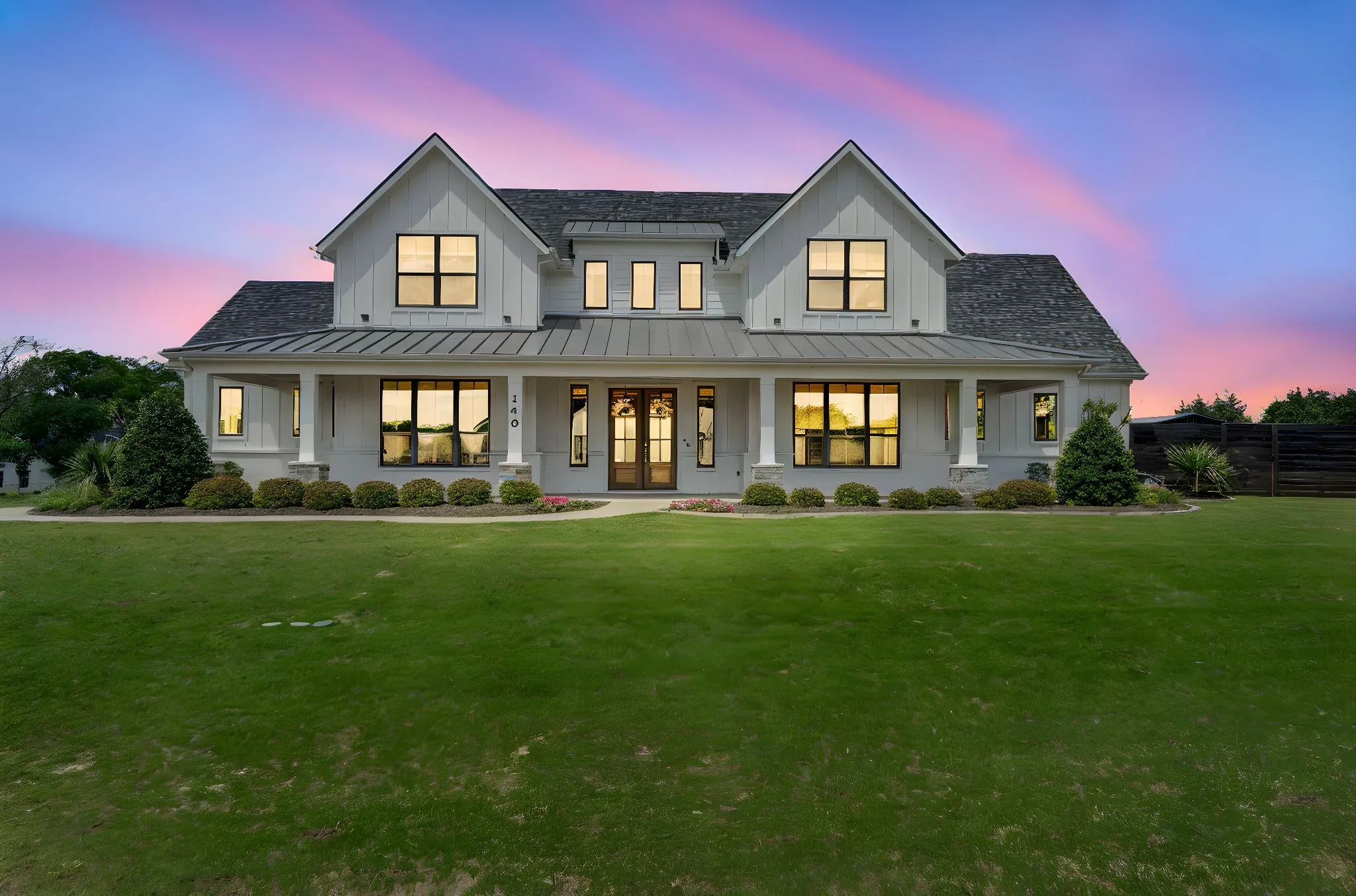 Custom modern farmhouse