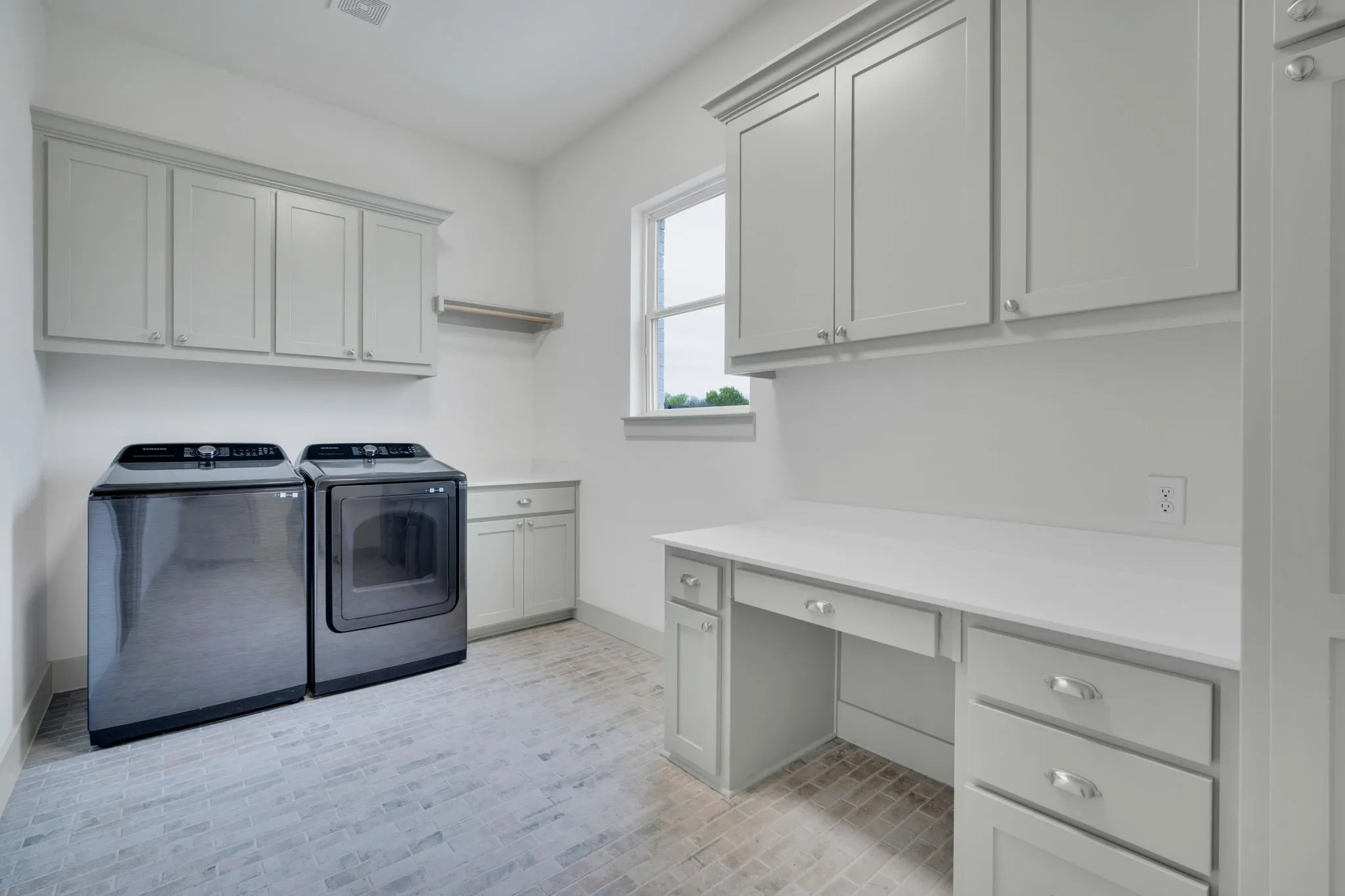 Washer and dryer included