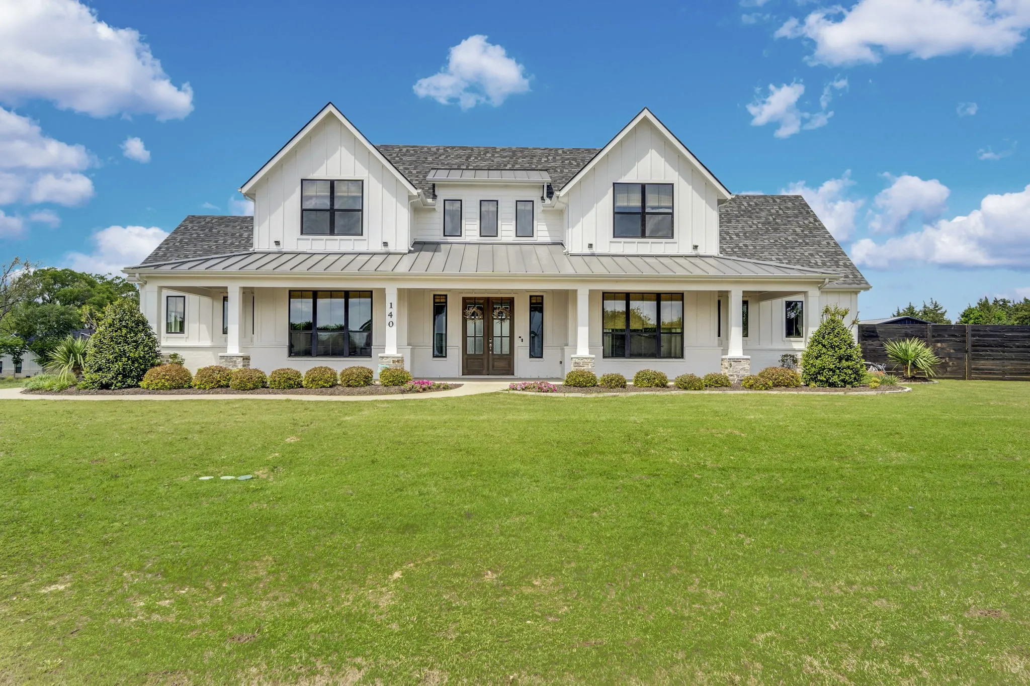 Custom modern farmhouse