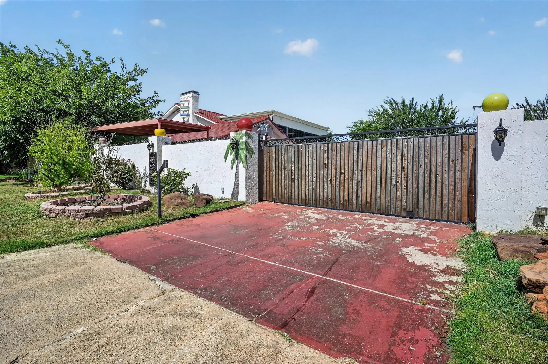 Side Gate Entrance