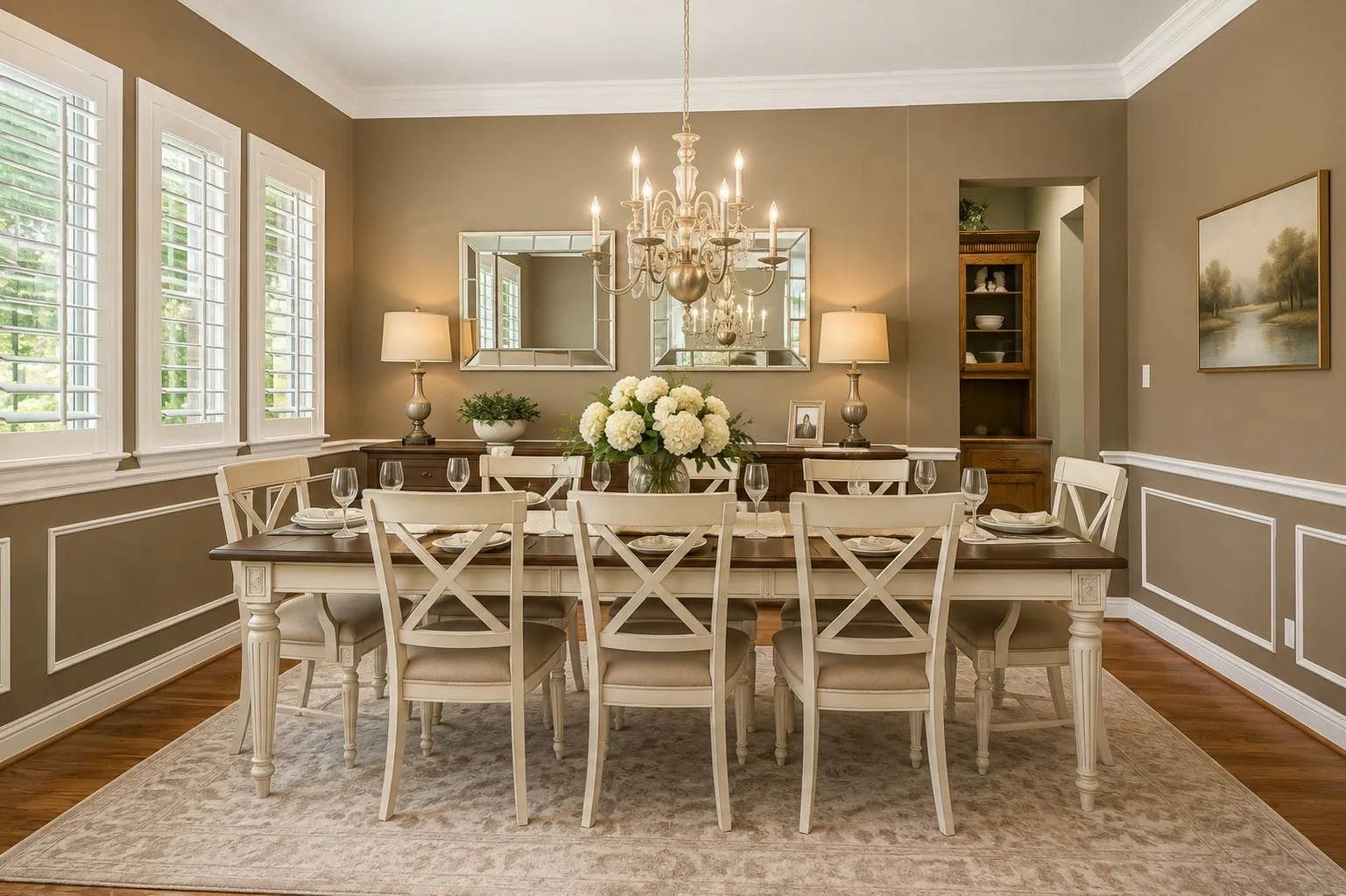 Virtually Staged_Formal Dining Room