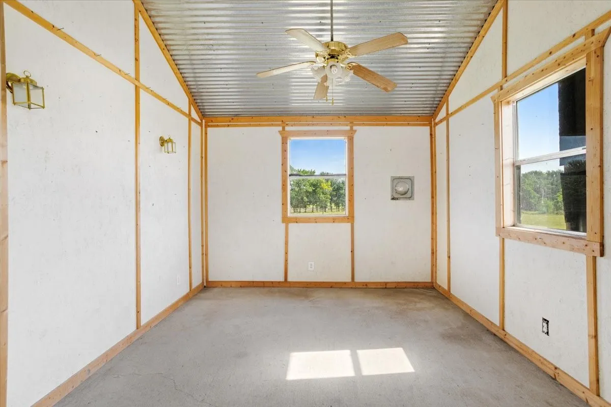Dedicated enclosed office in the Barn