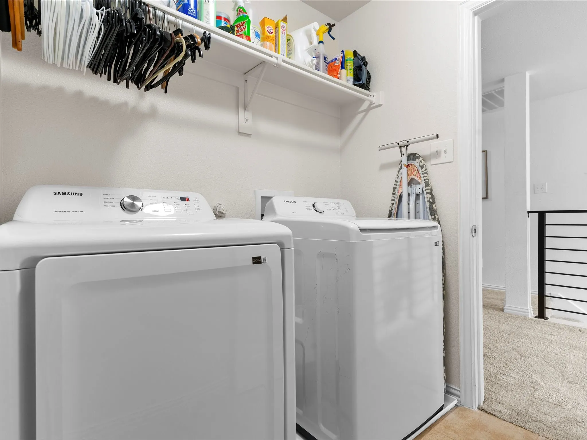 Upstairs Laundry Room