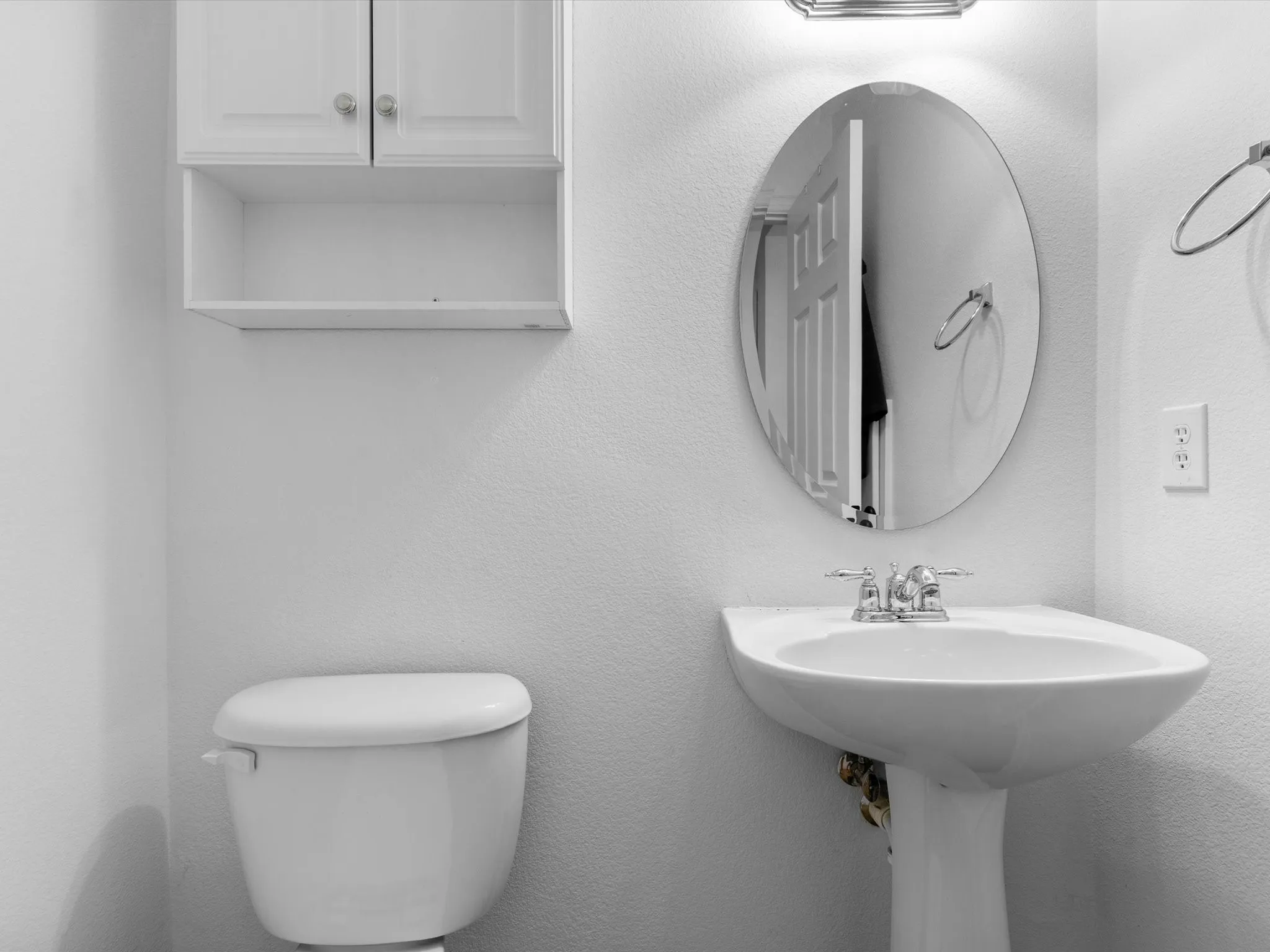 Half Bath Downstairs off of Kitchen