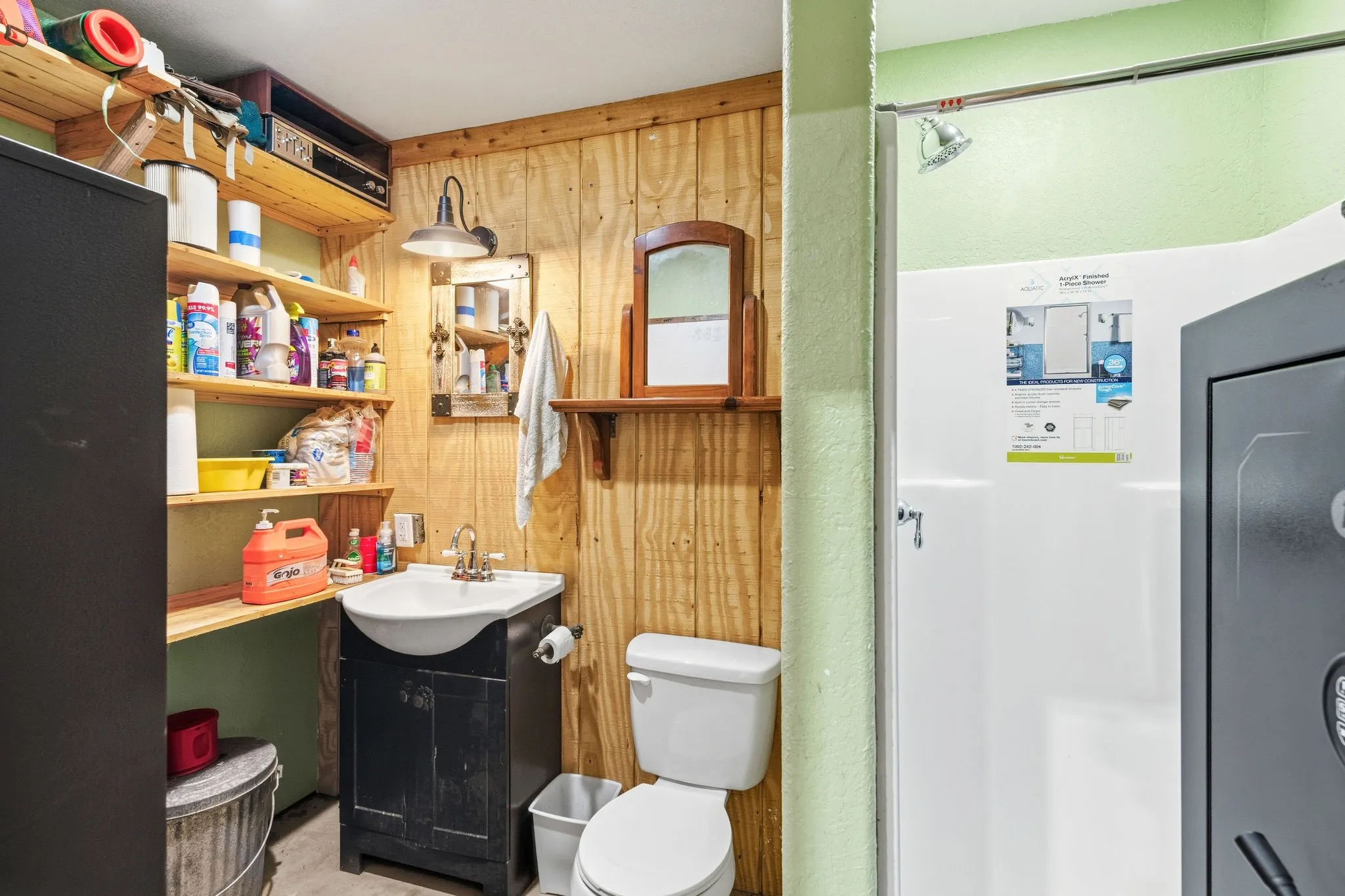 Full bathroom right in the shop offers everyday convenience, and with a little vision, this entire space holds real potential to be converted into an accessory unit for extra living space down the road.