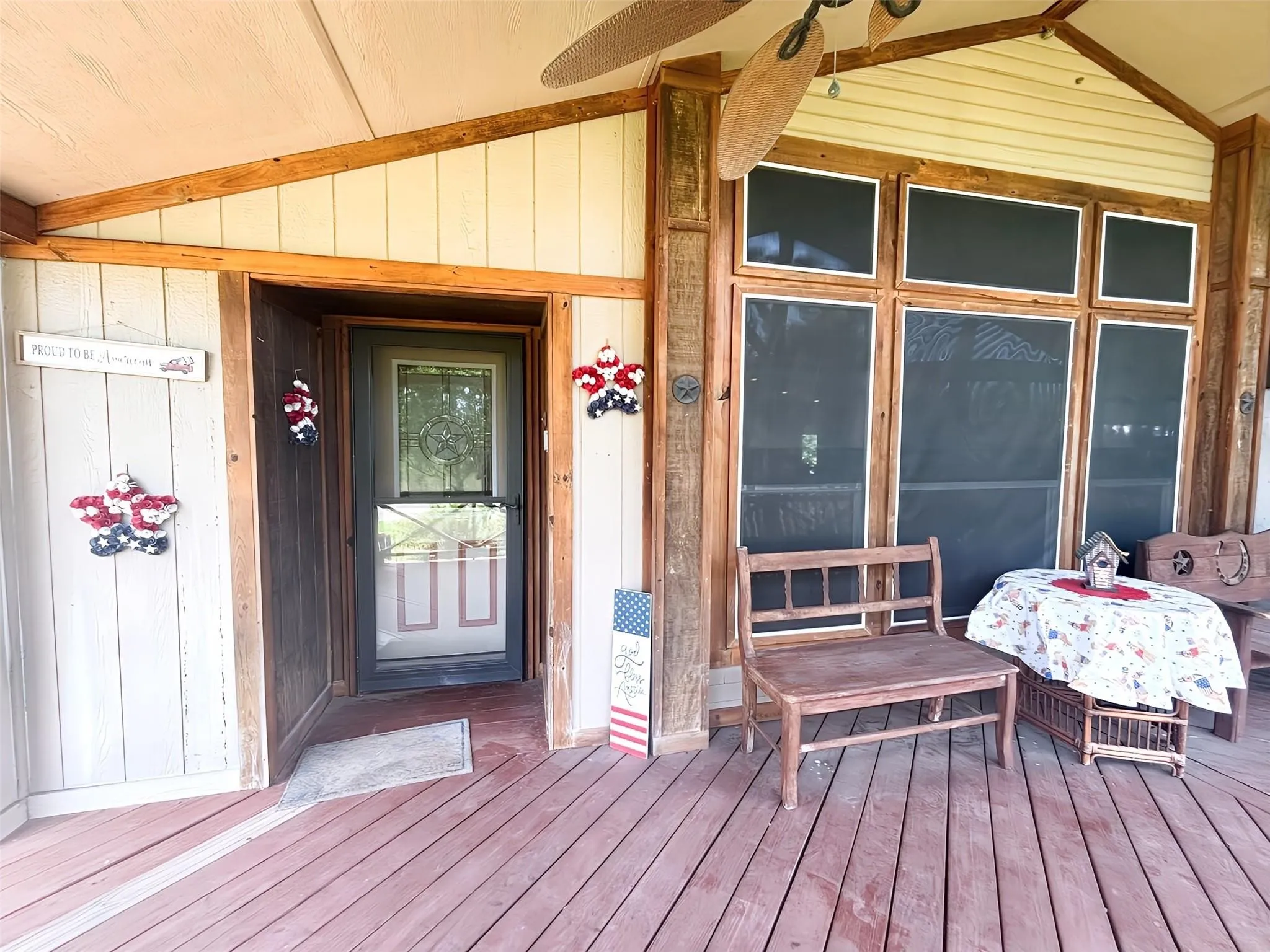 enrty door front porch