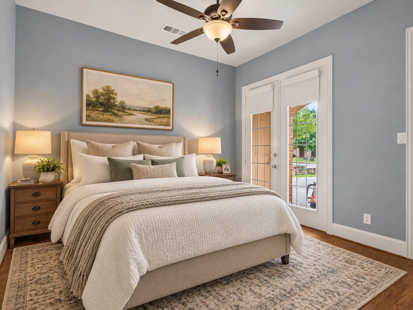 **Virtually staged Options for MIL & guests who will appreciate this private entrance and ensuite downstairs