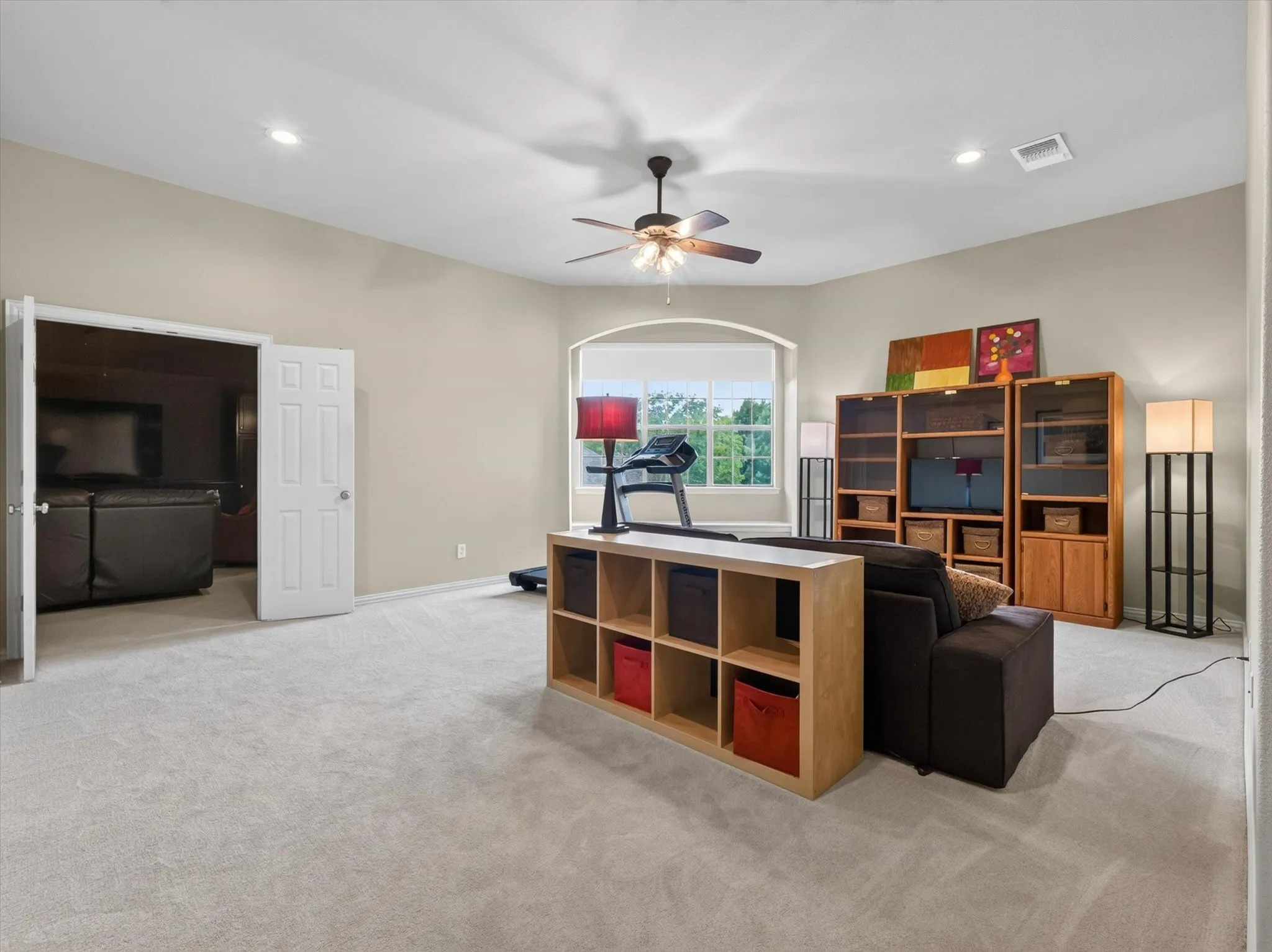 Upstairs bonus / flex space with direct access to the media room