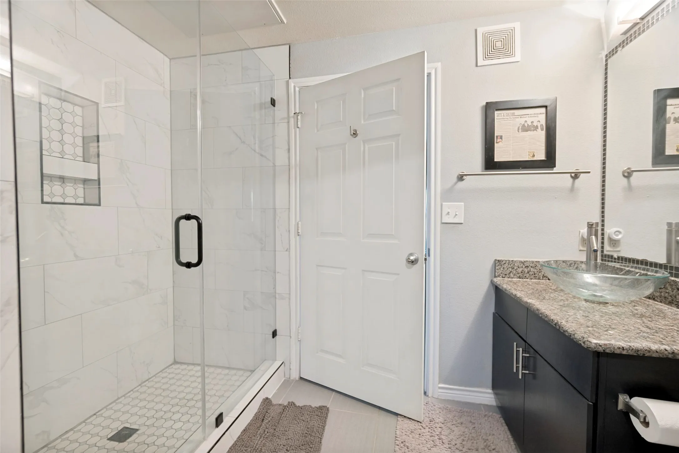 Large Shower updated by current Seller