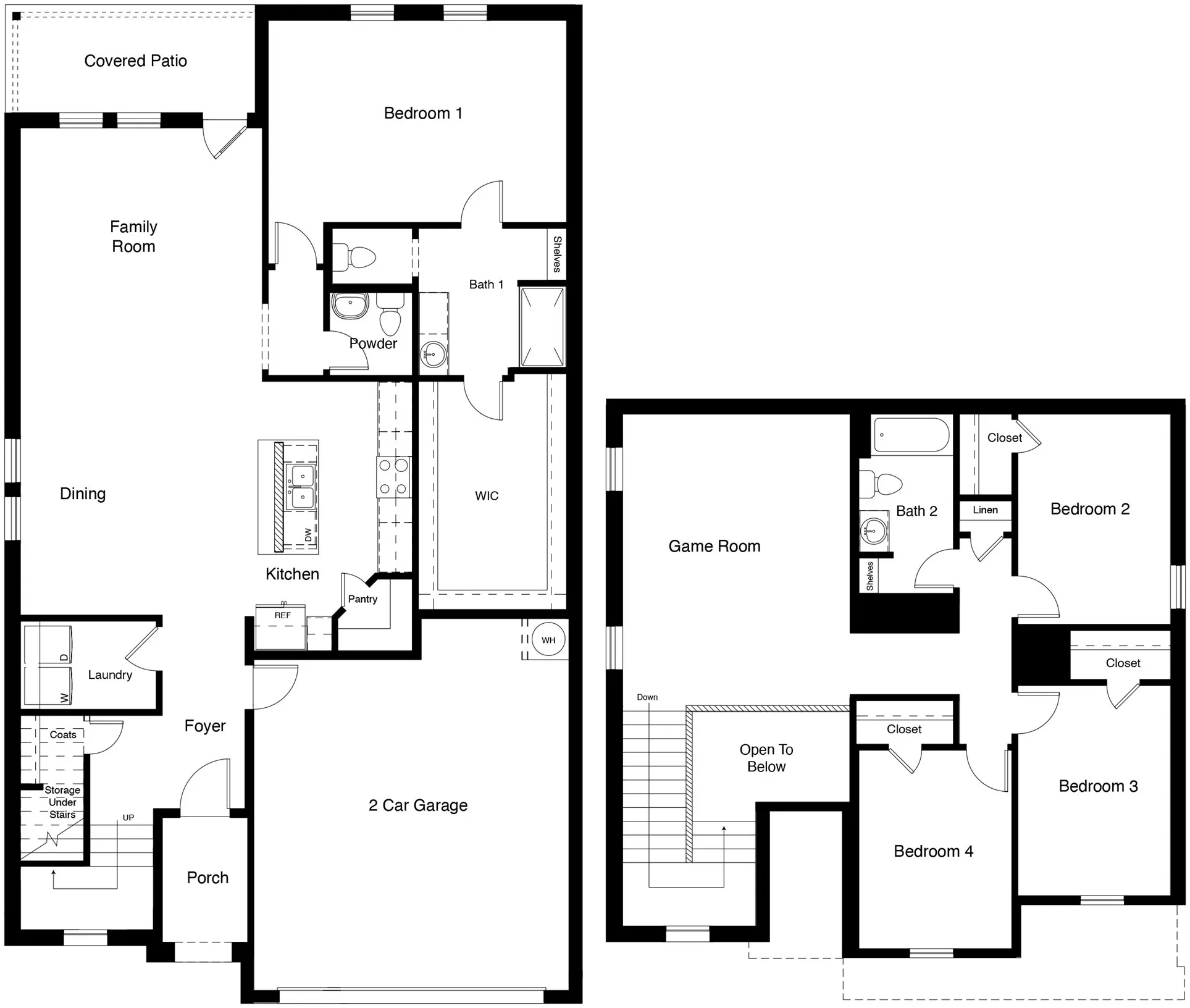 D.R. Horton's  Pierce floorplan - All Home and community information, including pricing, included features, terms, availability and amenities, are subject to change at any time without notice or obligation. All Drawings, pictures, photographs, video, square footages, floor plans, elevations, features, colors and sizes are approximate for illustration purposes only and will vary from the homes as built.