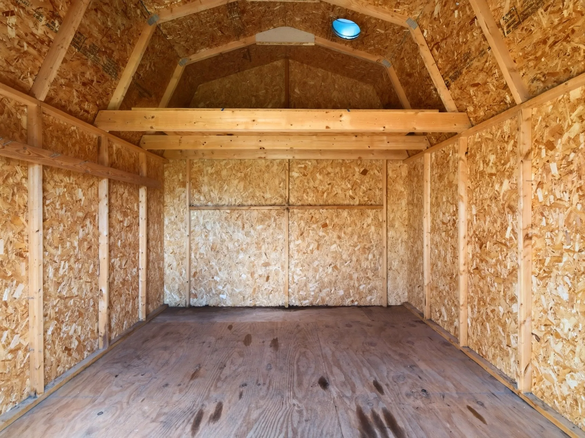 INSIDE OF THE SHED