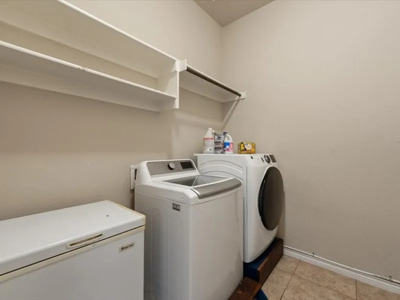 Large laundry room