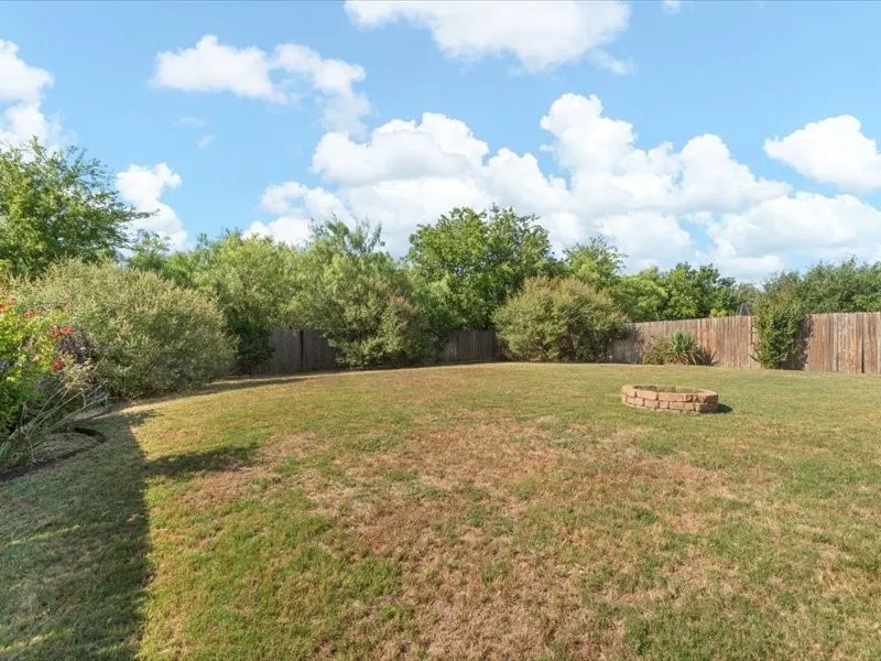 with a private yard
