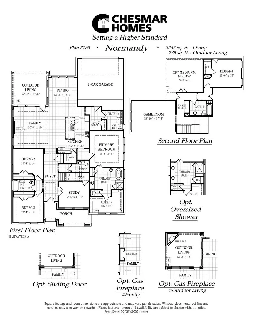 Normandy Floorplan