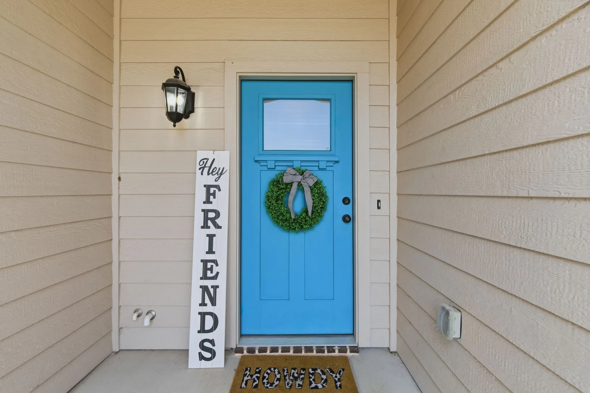 Entrance to property