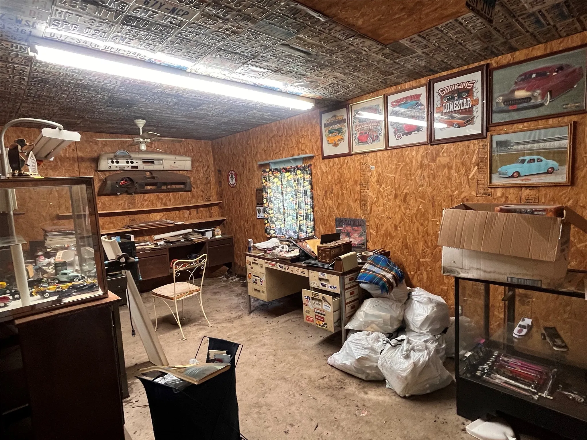 Office in workshop
