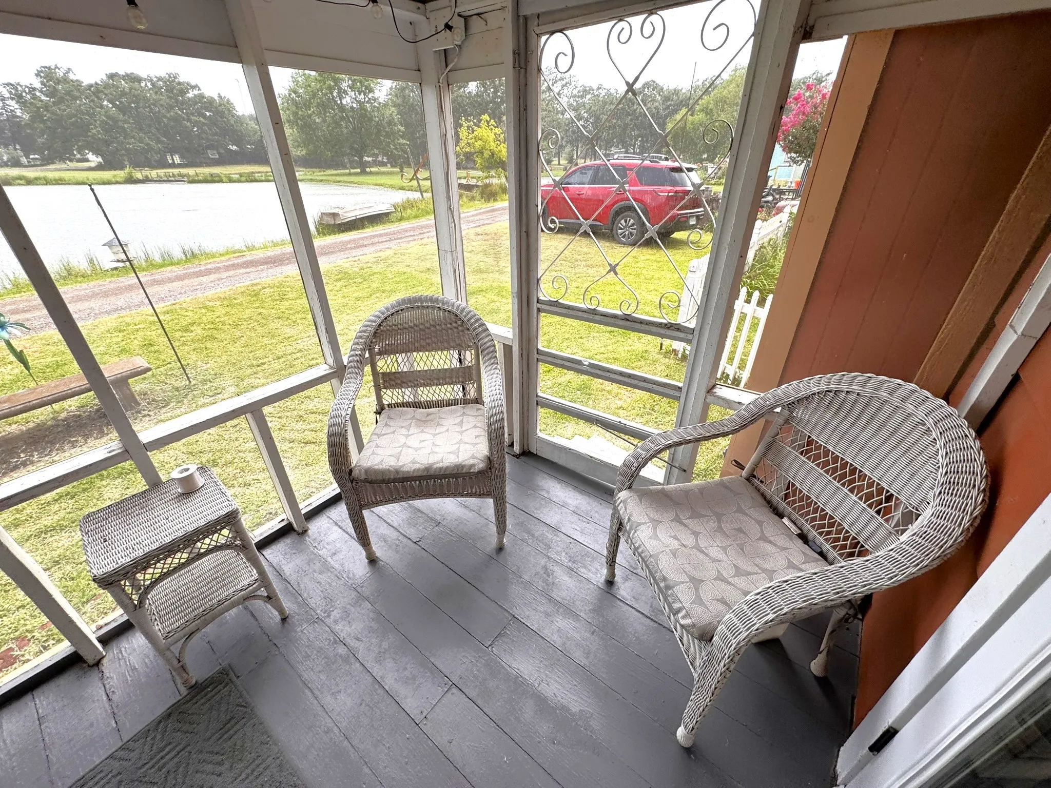 Screened Front Porch