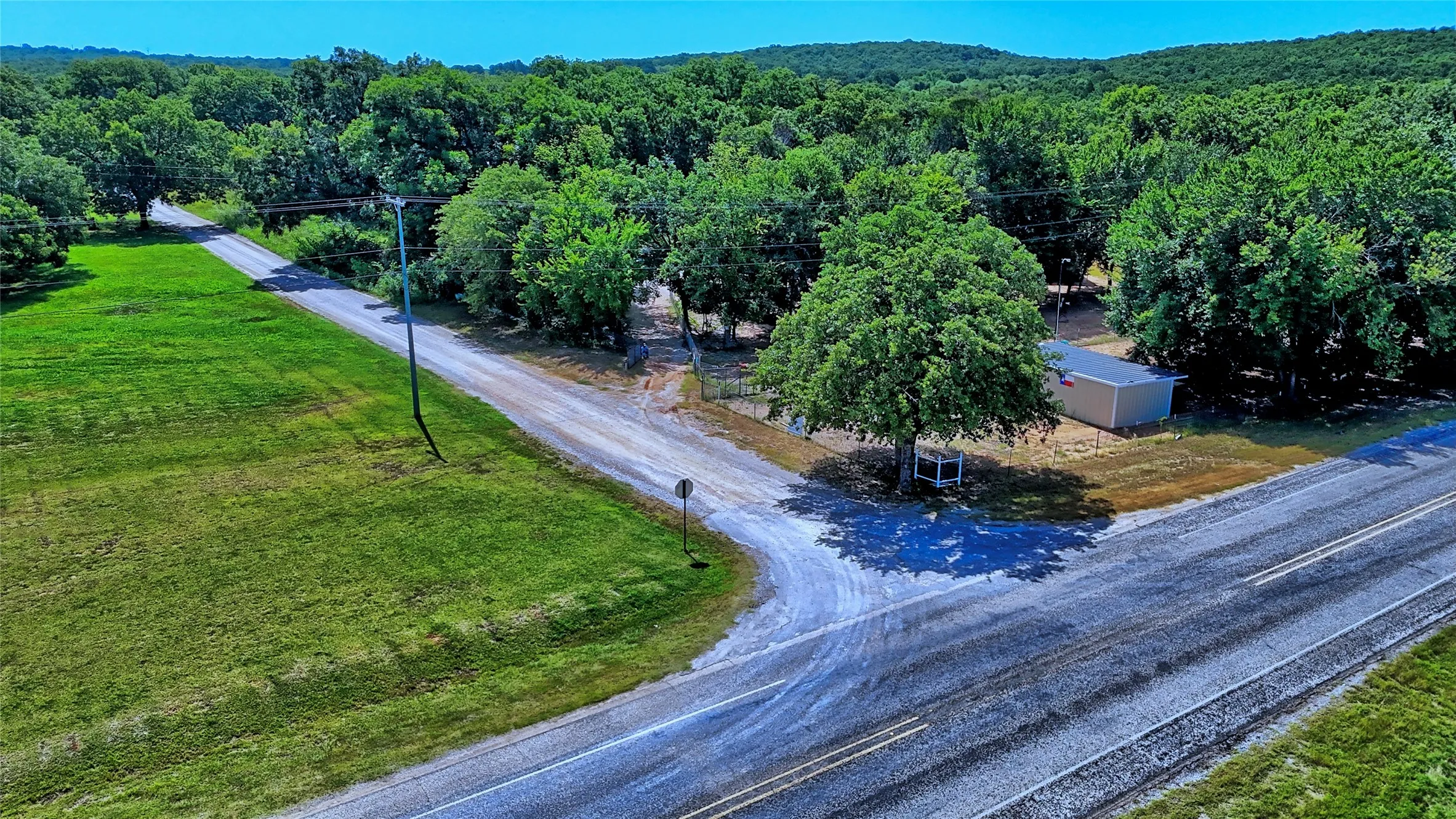 property sits at the intersection of Billy Rd & FM 1125