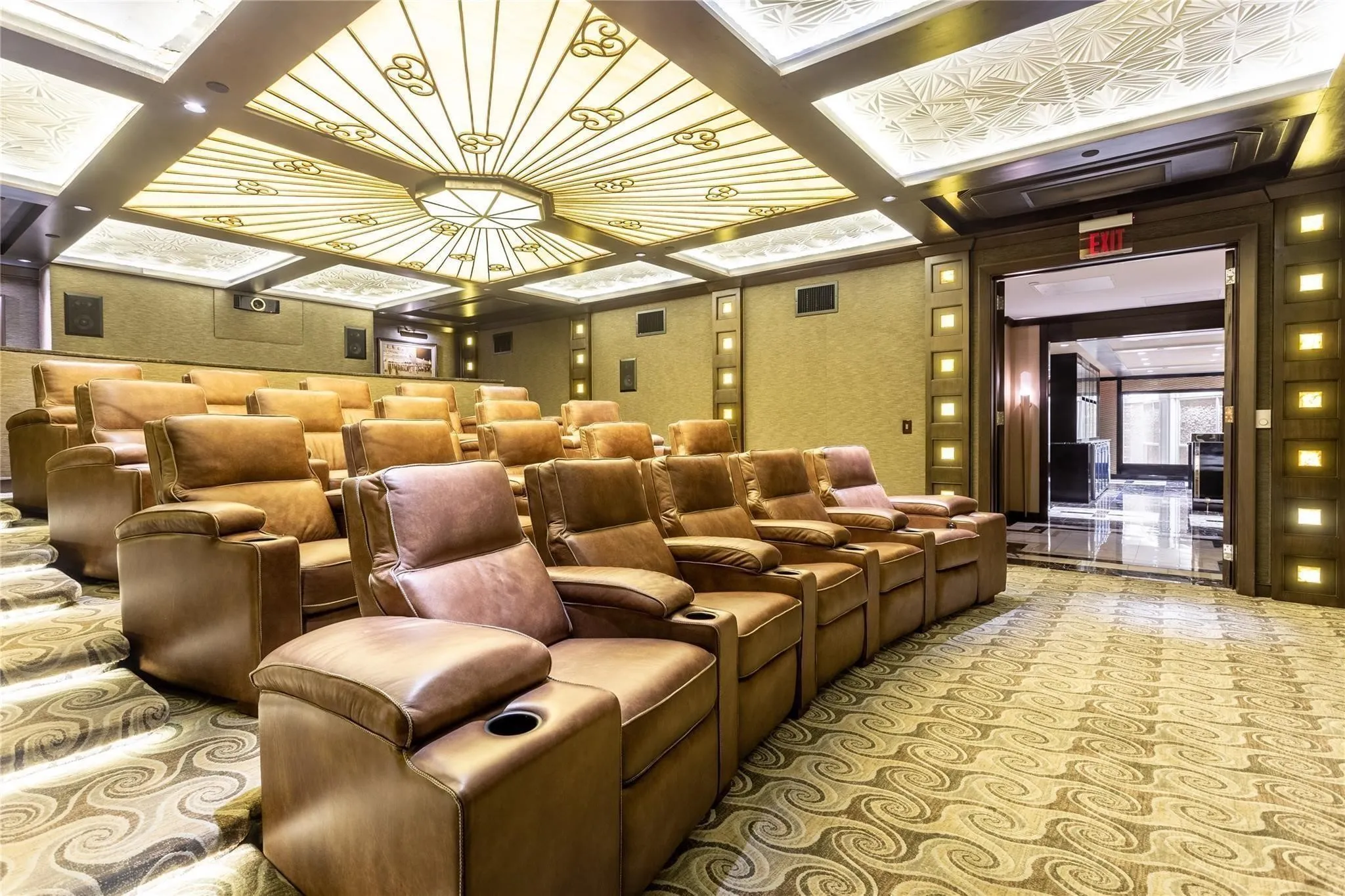 20 person Theater.