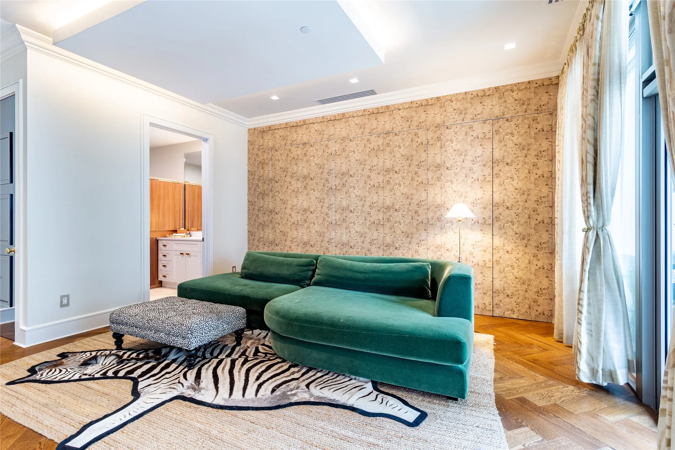 Den could be used a second sleeping area with closet & ensuite Bath (easily enclosed).