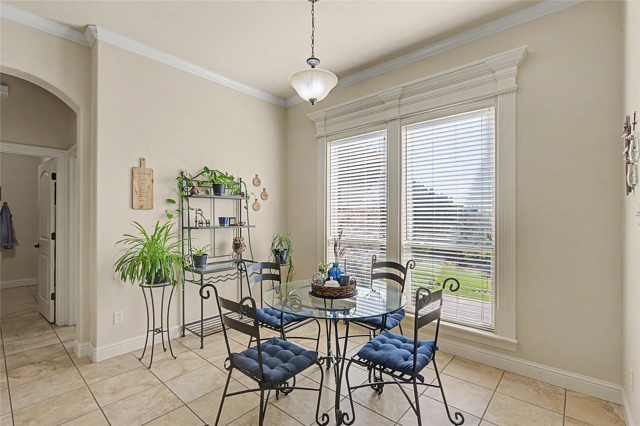 Large windows let in tons of natural light