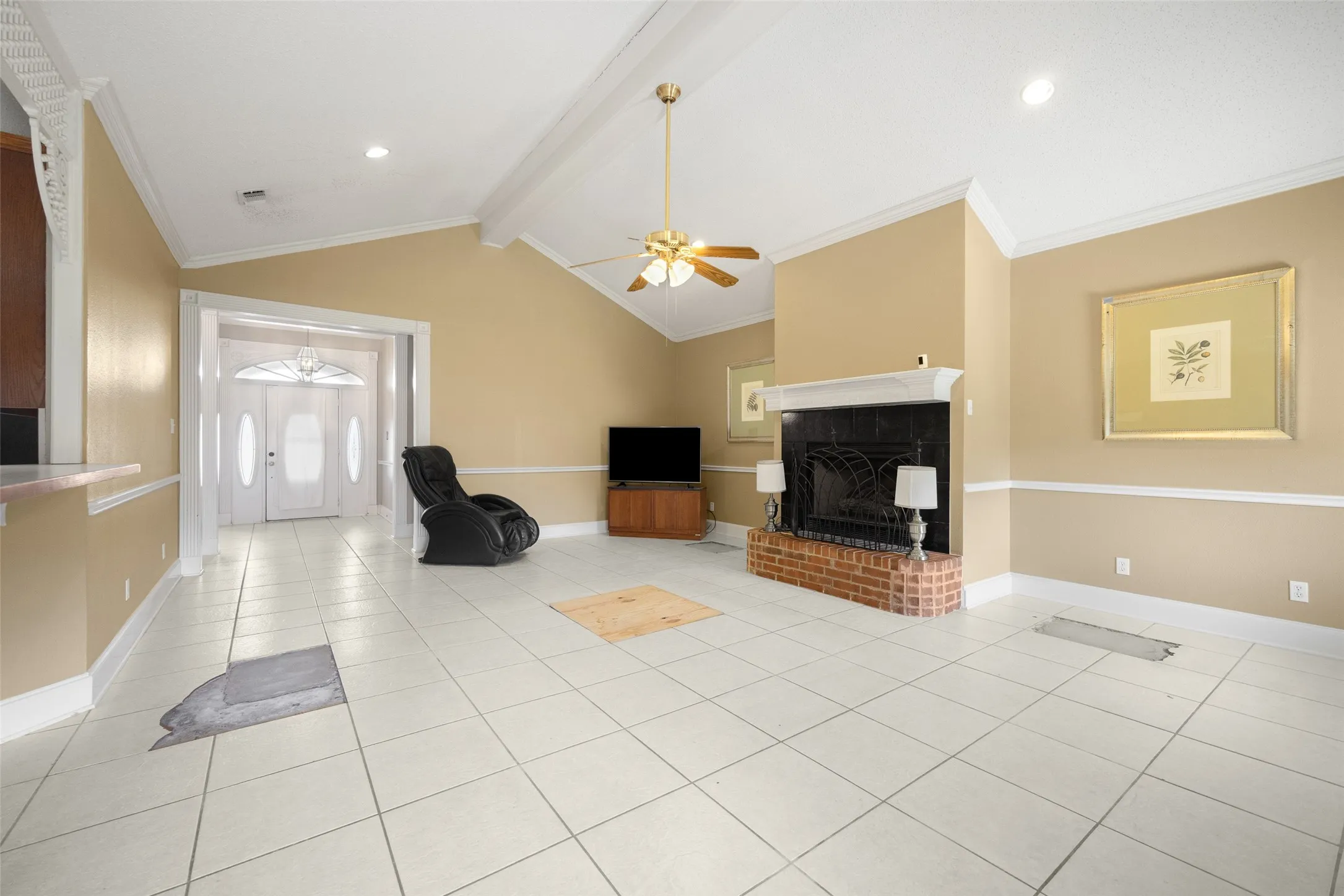 Living Room showing Entry of Home