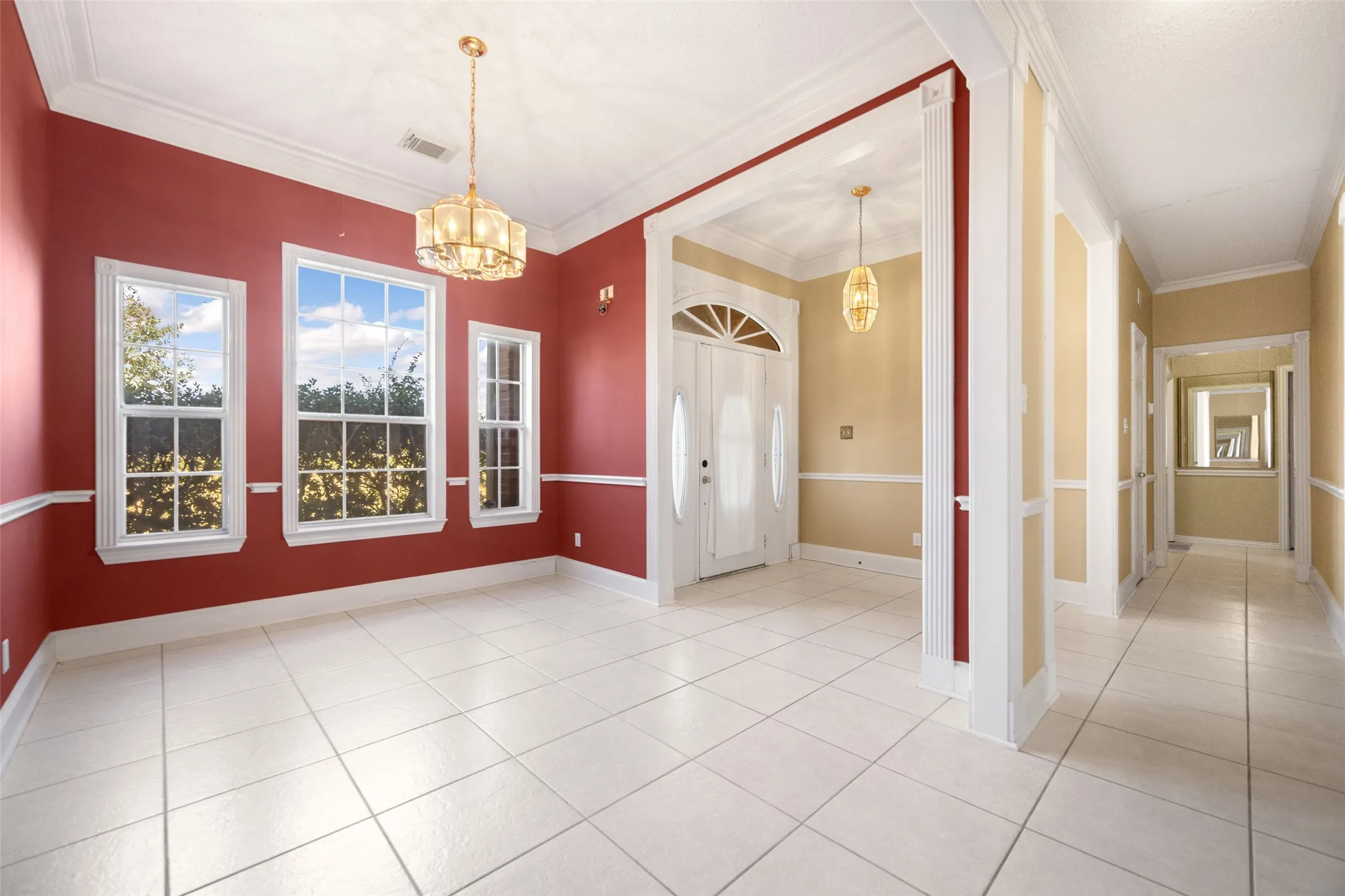 Entry and Dining Room