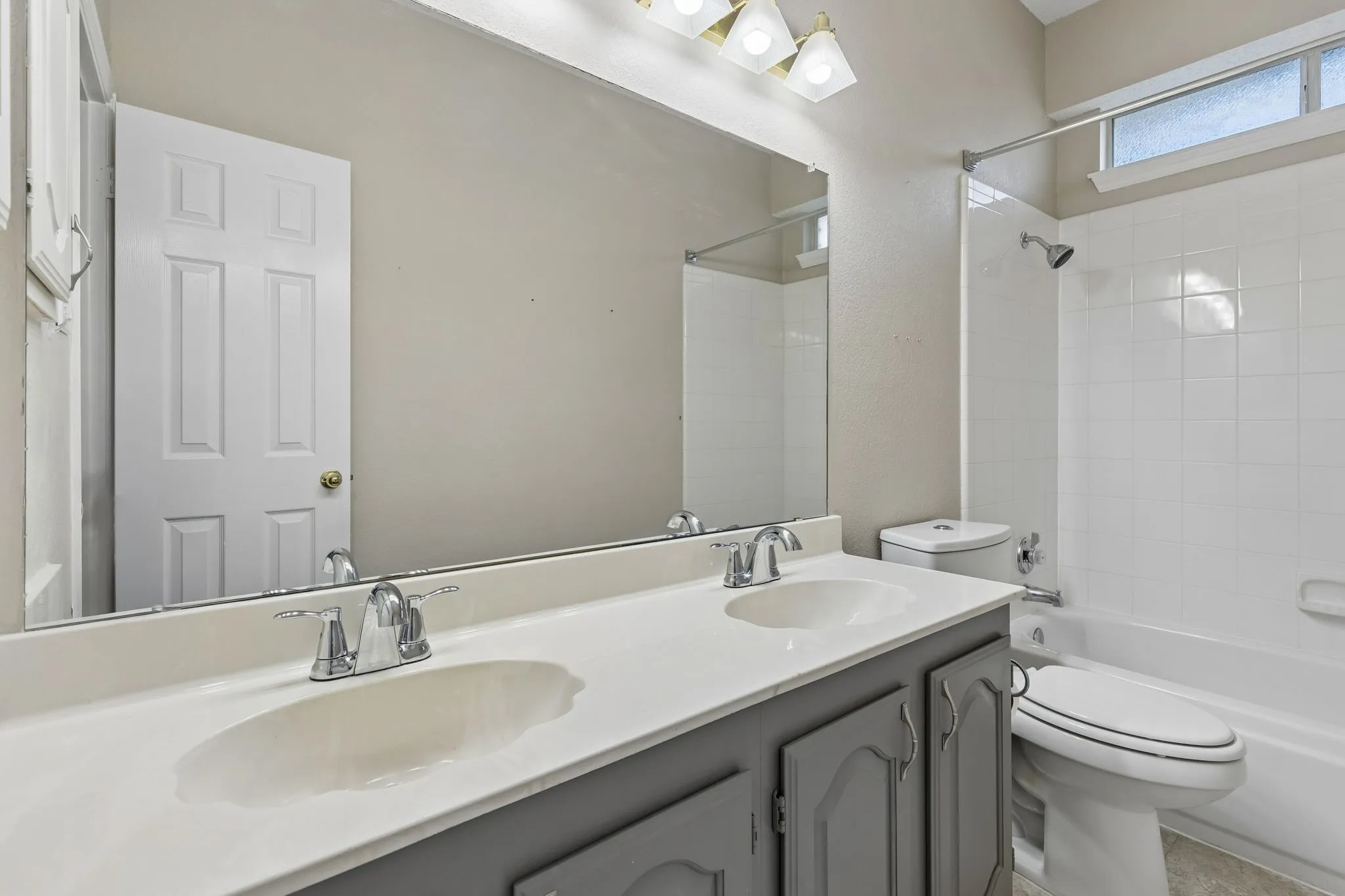 Nice front hall bath