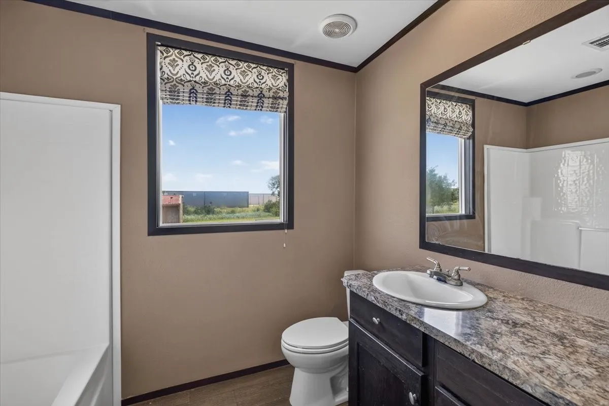 Secondary bathroom