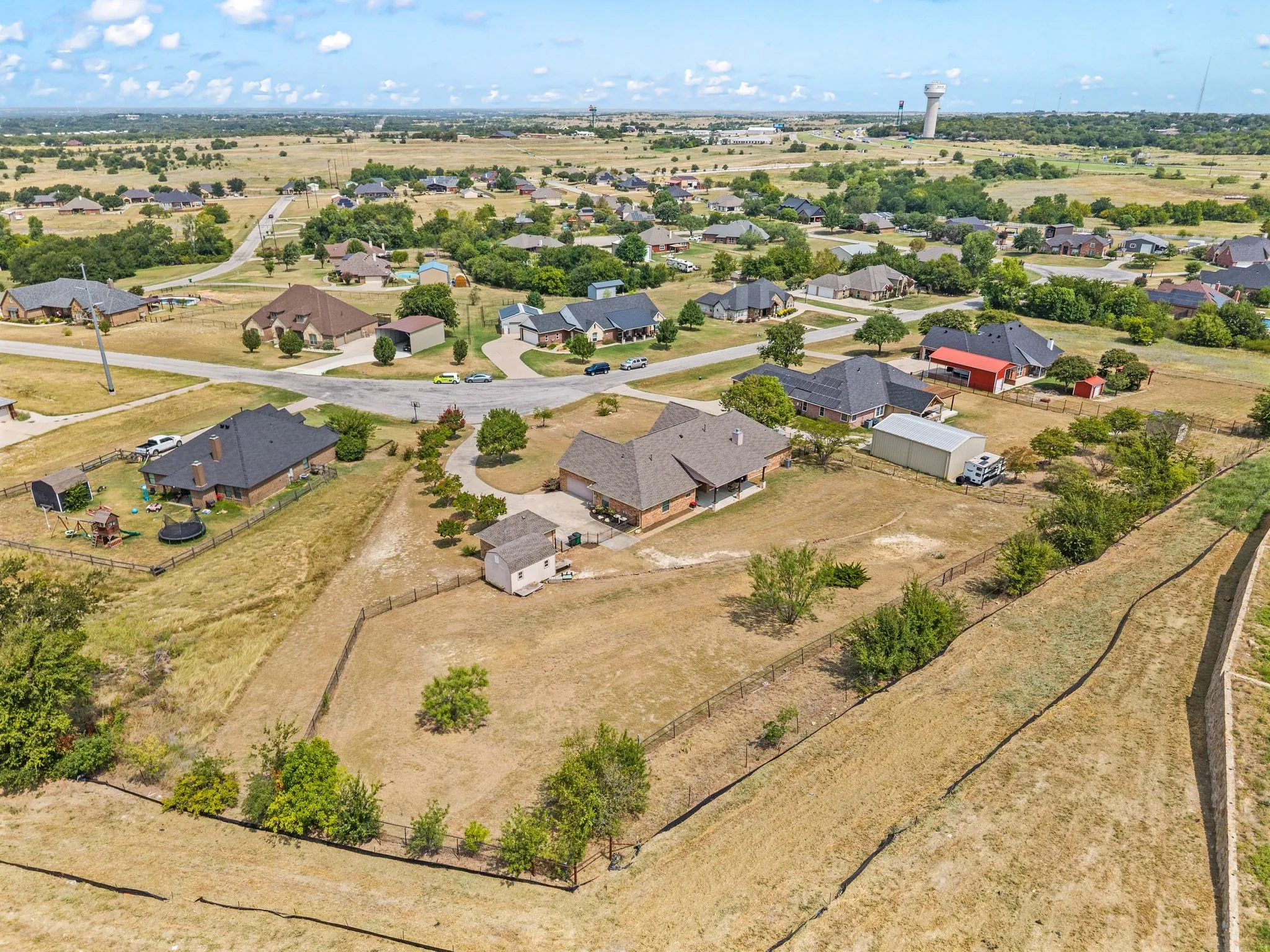 Spacious 1 acre lot