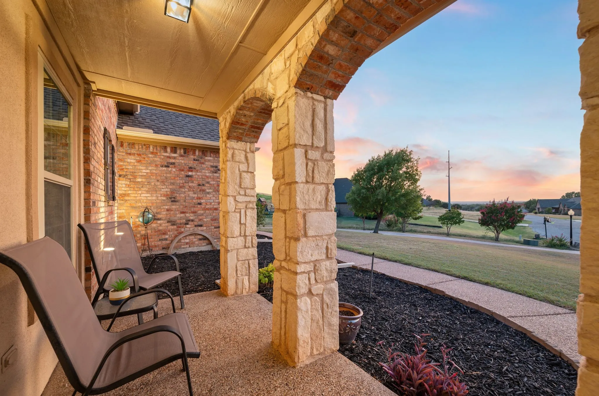 Expansive views off the front porch