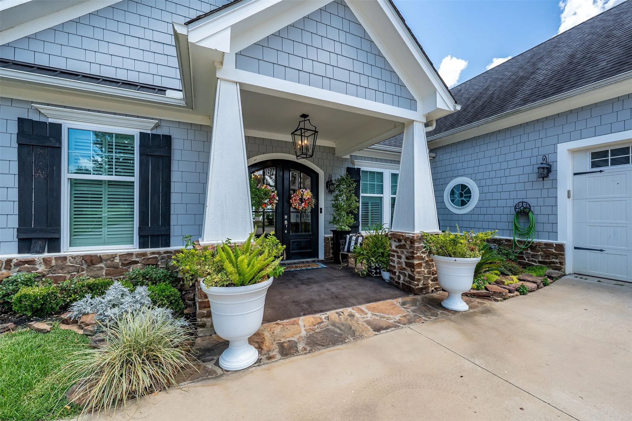 Exterior entry