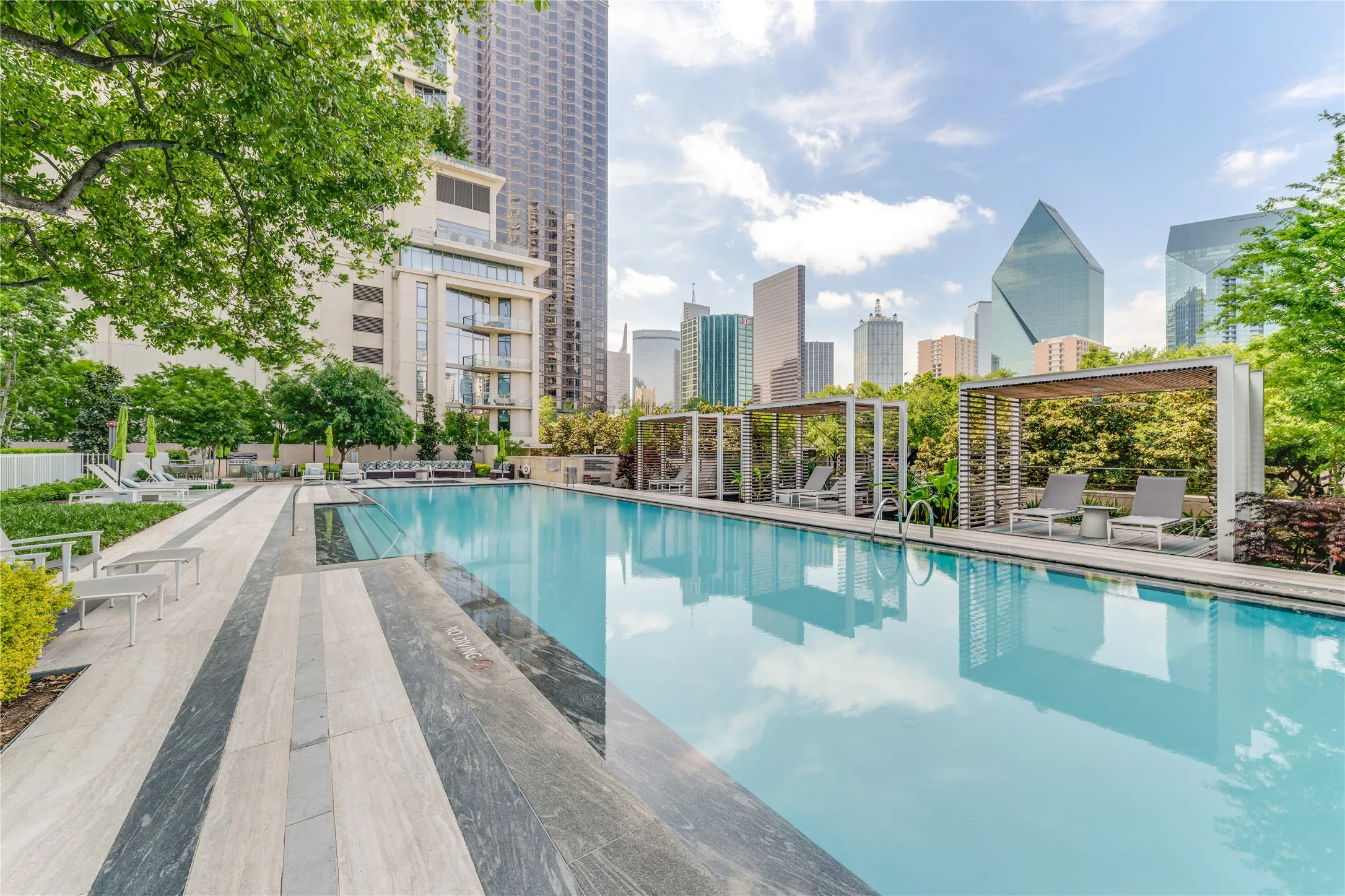 Pool, Spa and Cabanas