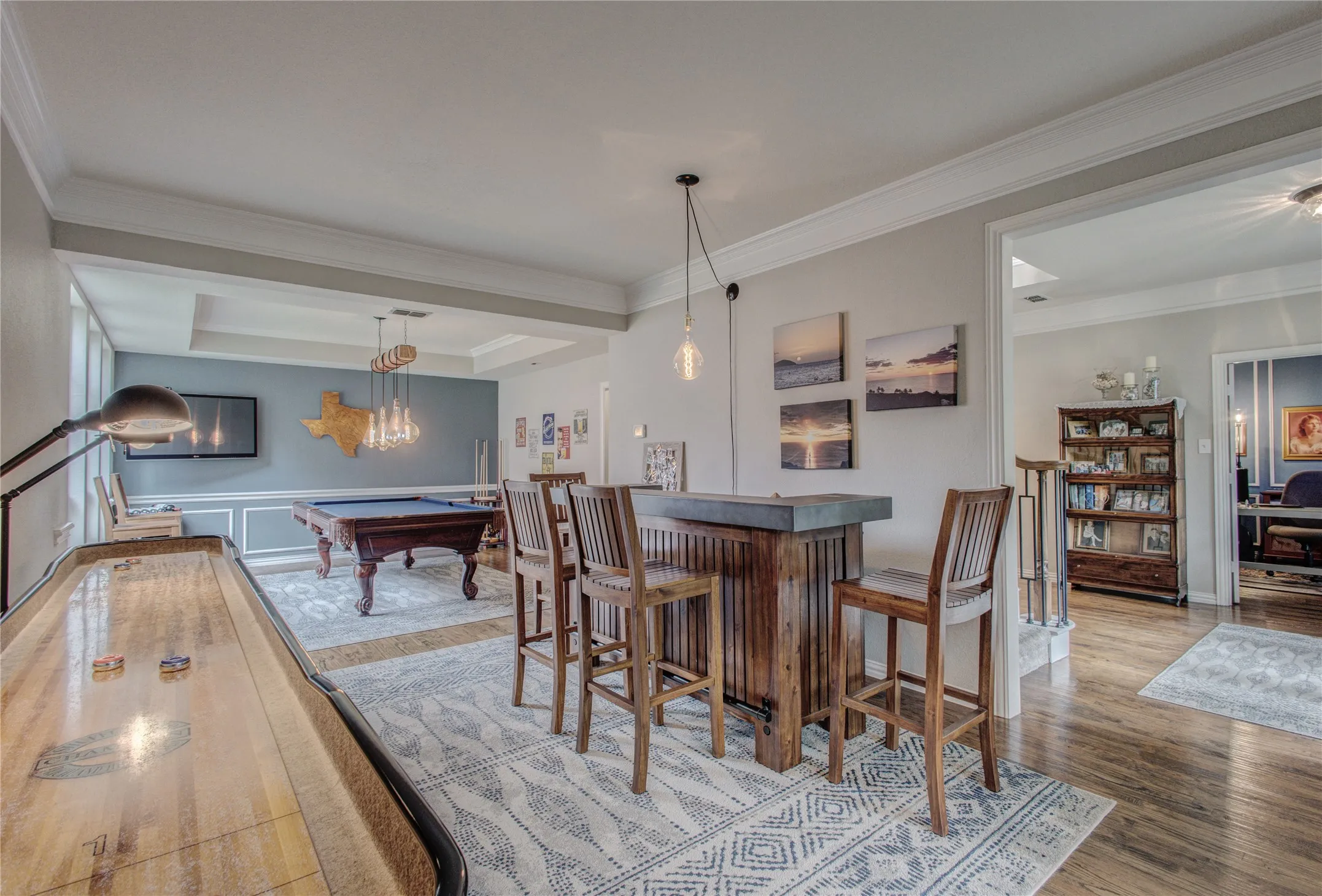 Living Room View Into Dinning Area