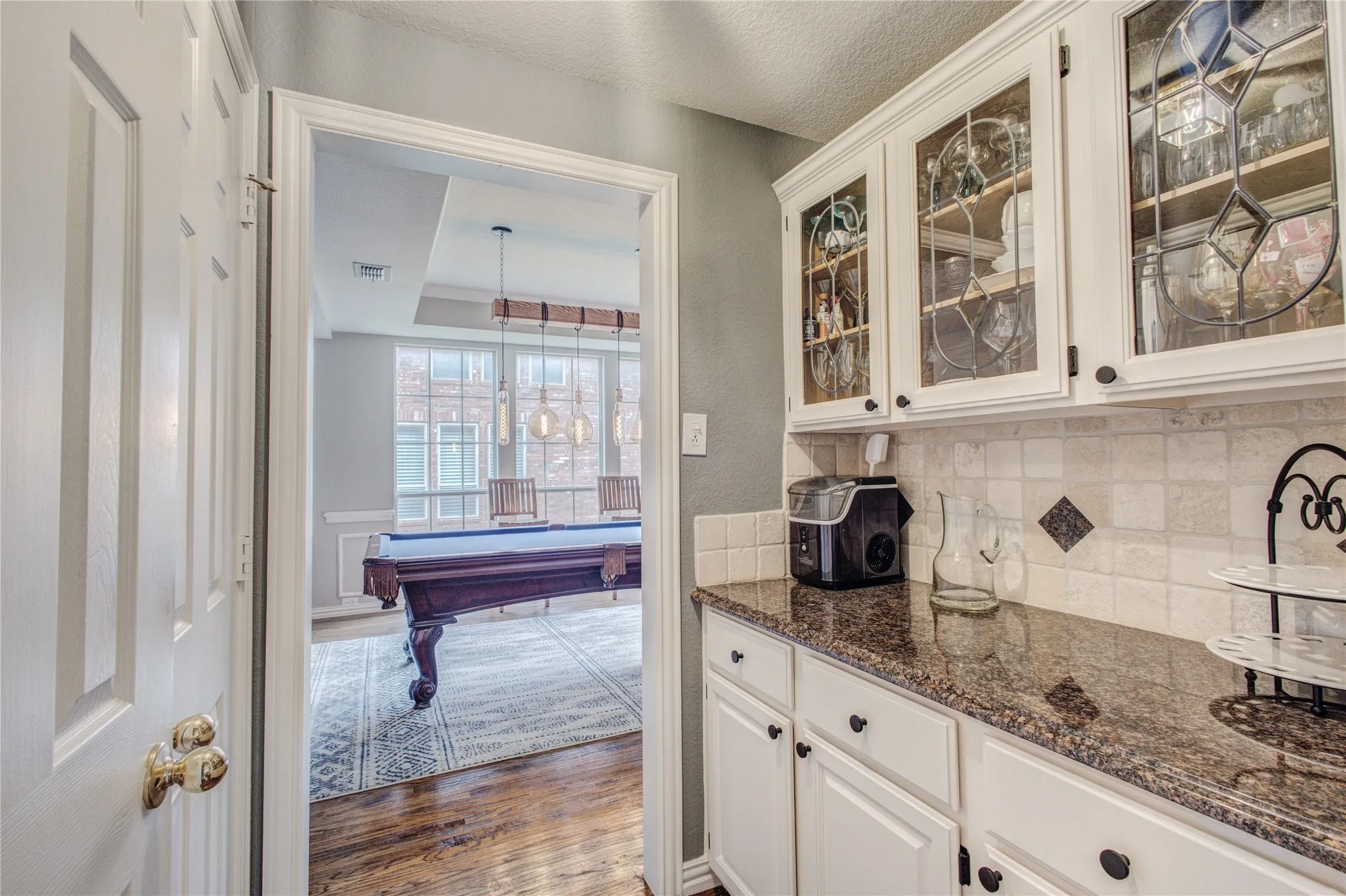 Butlers Pantry Between Kitchen and Dining Rooms