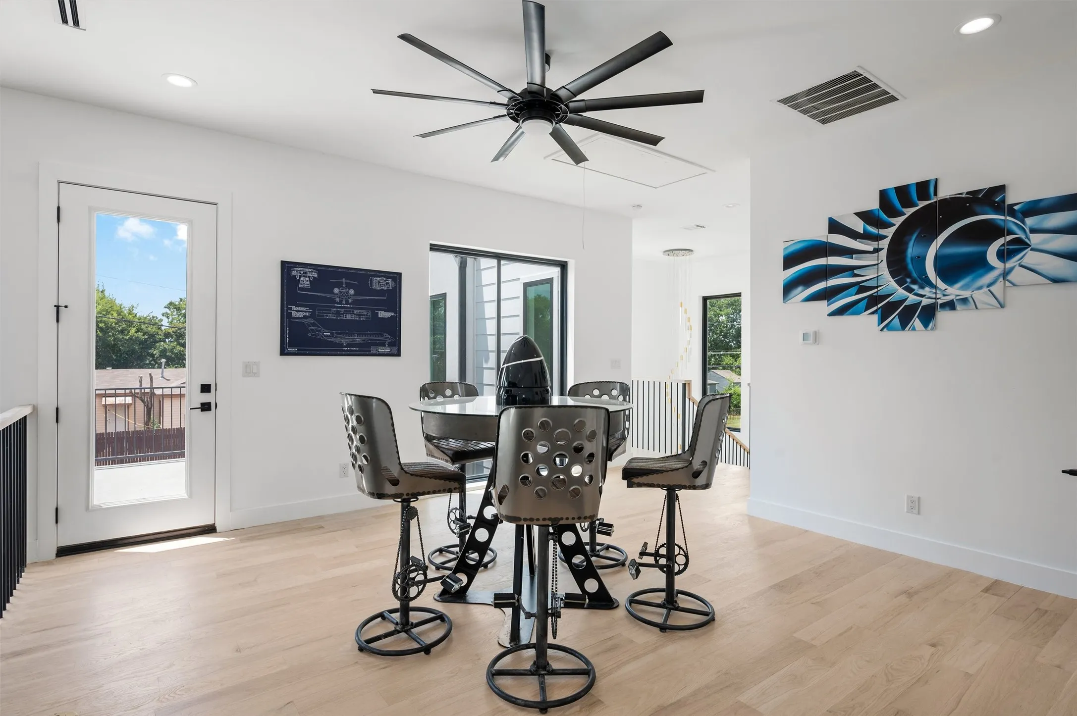 Loft Goes Out To Private Balcony!
