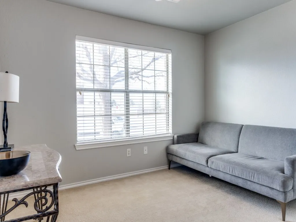 Plenty of space and light in this secondary bedroom