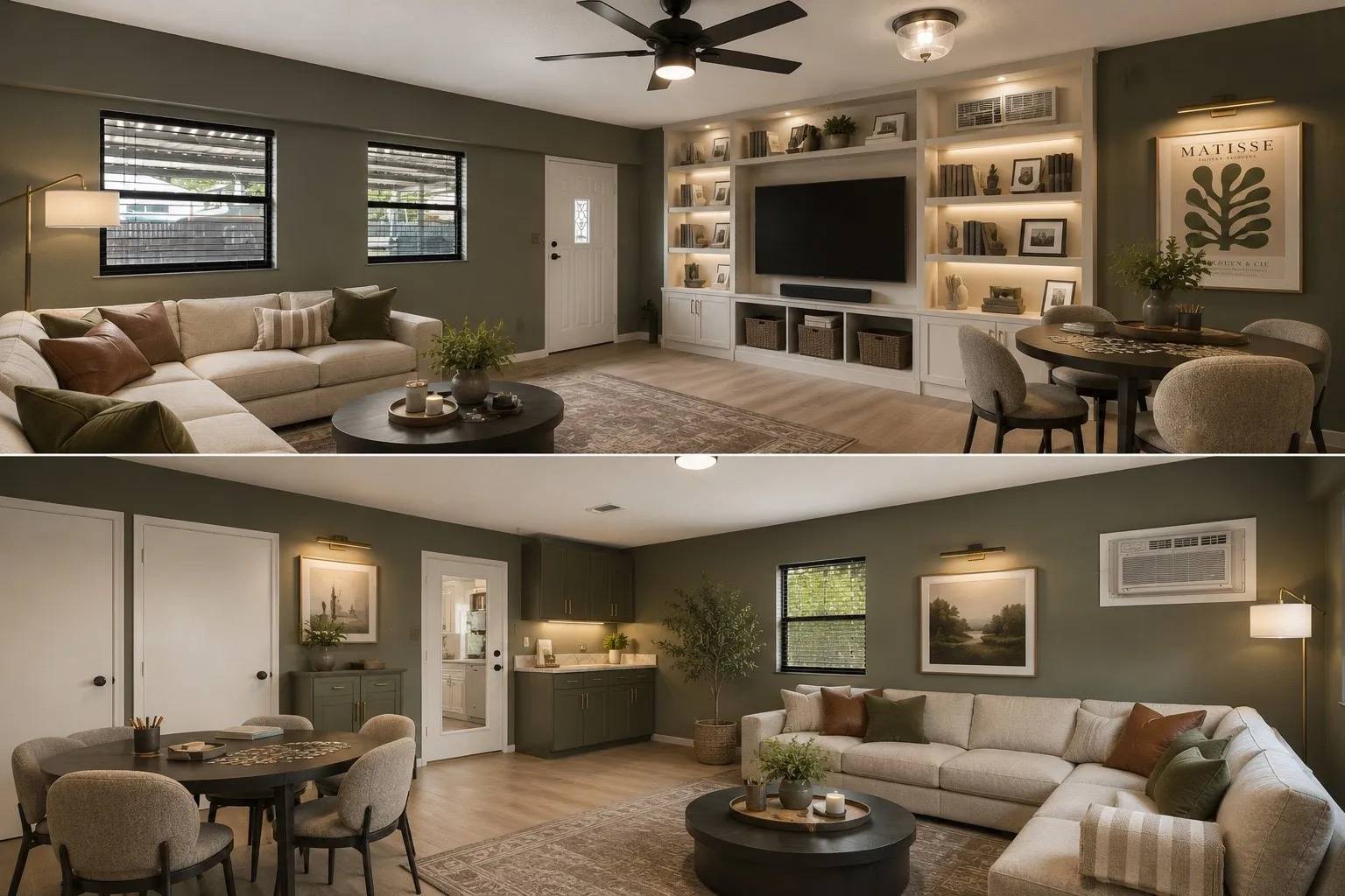 VIRTUALLY staged to show potential of bonus room