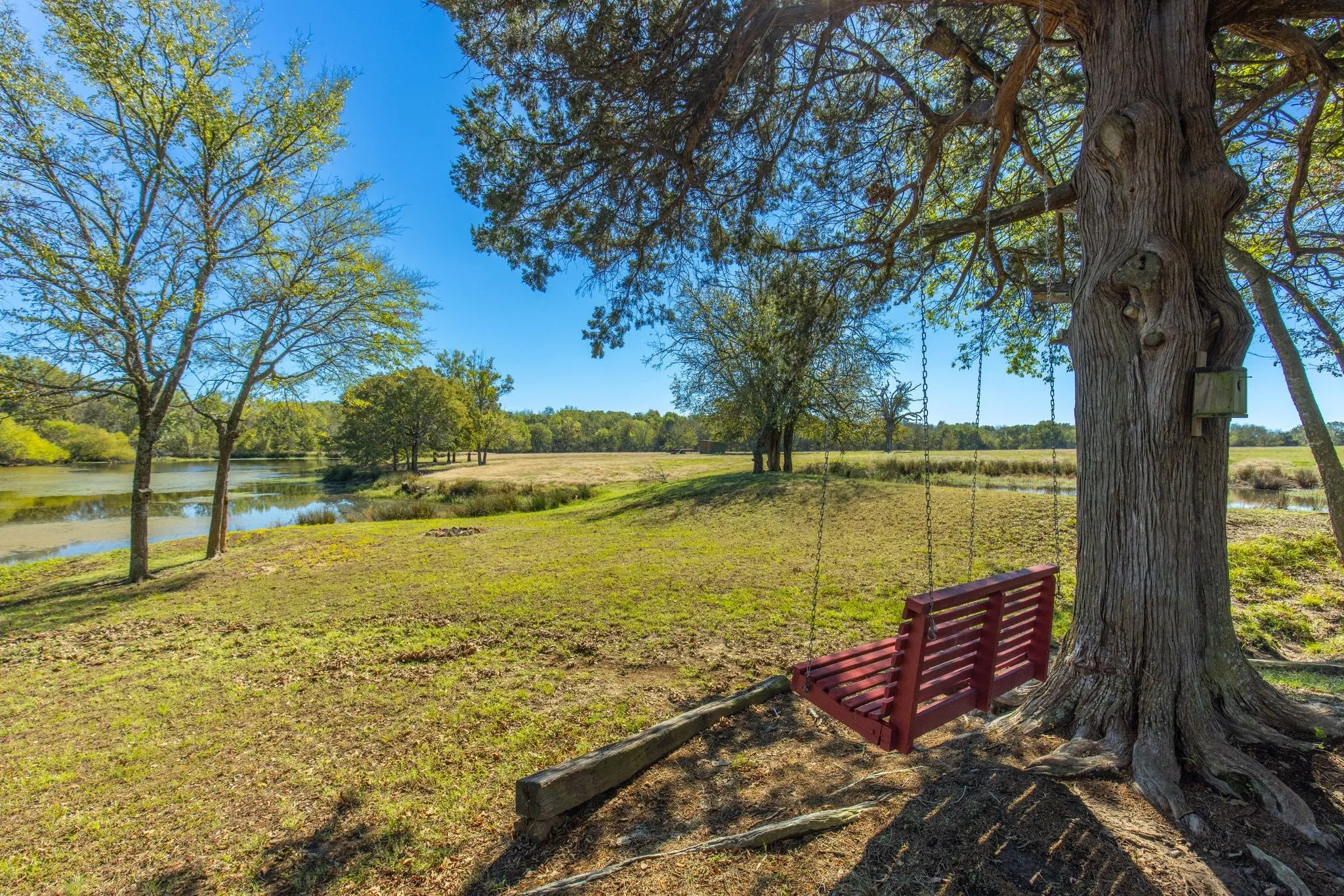 View of yard featuring a water view