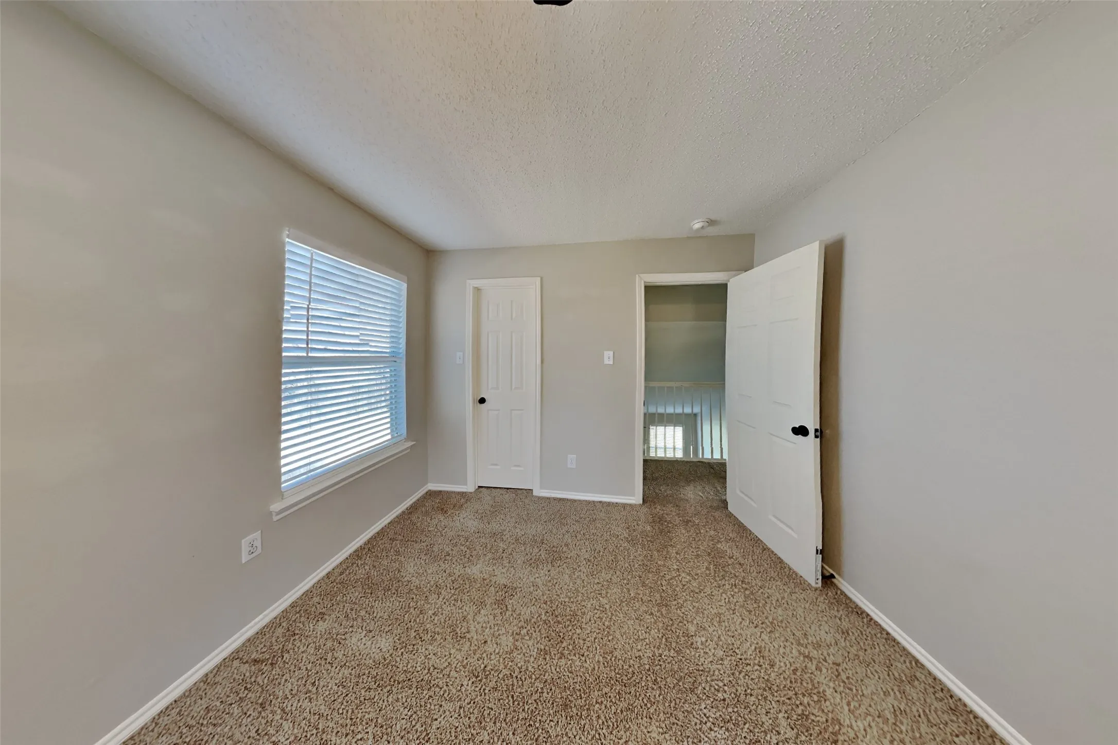 Upstairs.