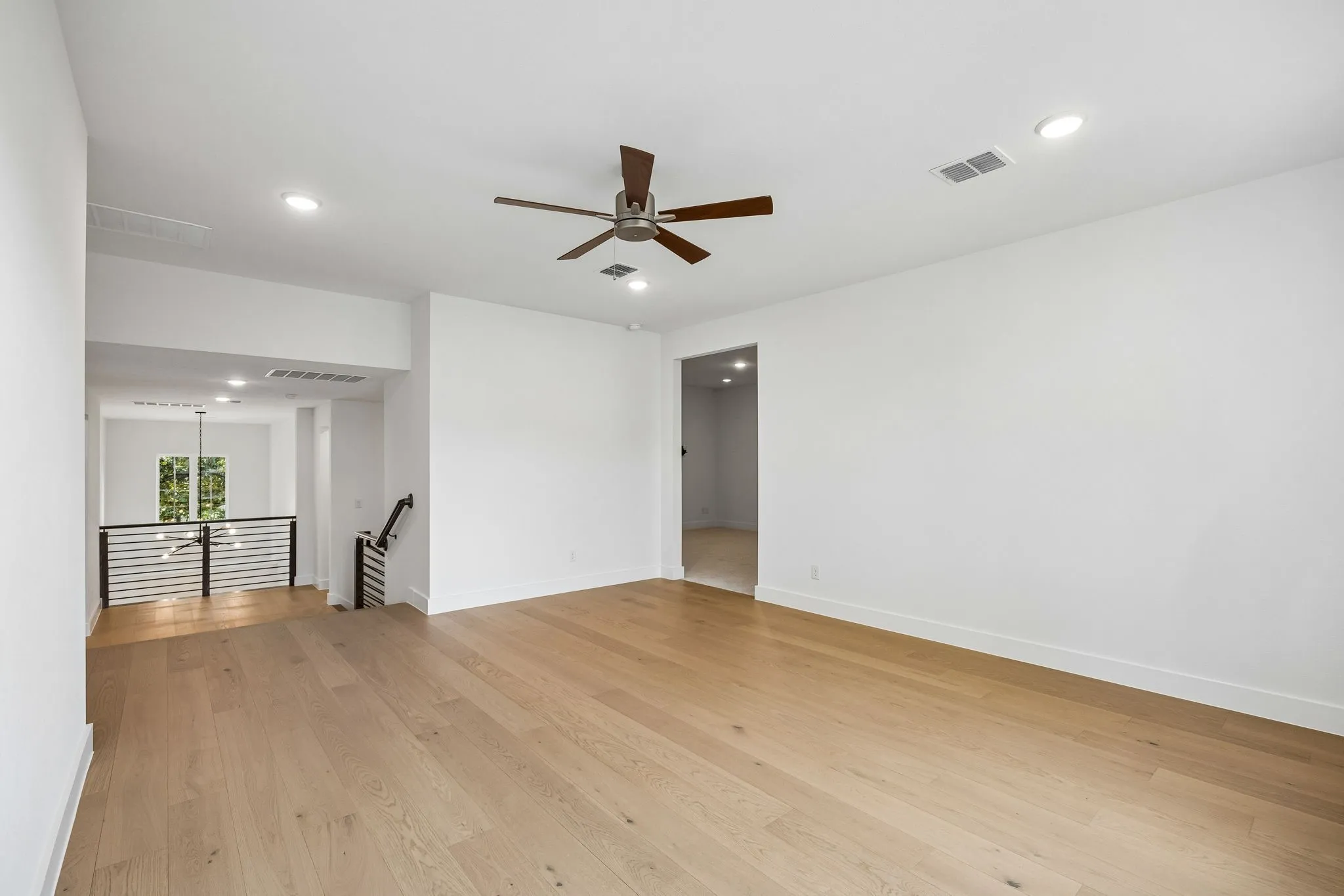 Large gameroom adjoining the media room