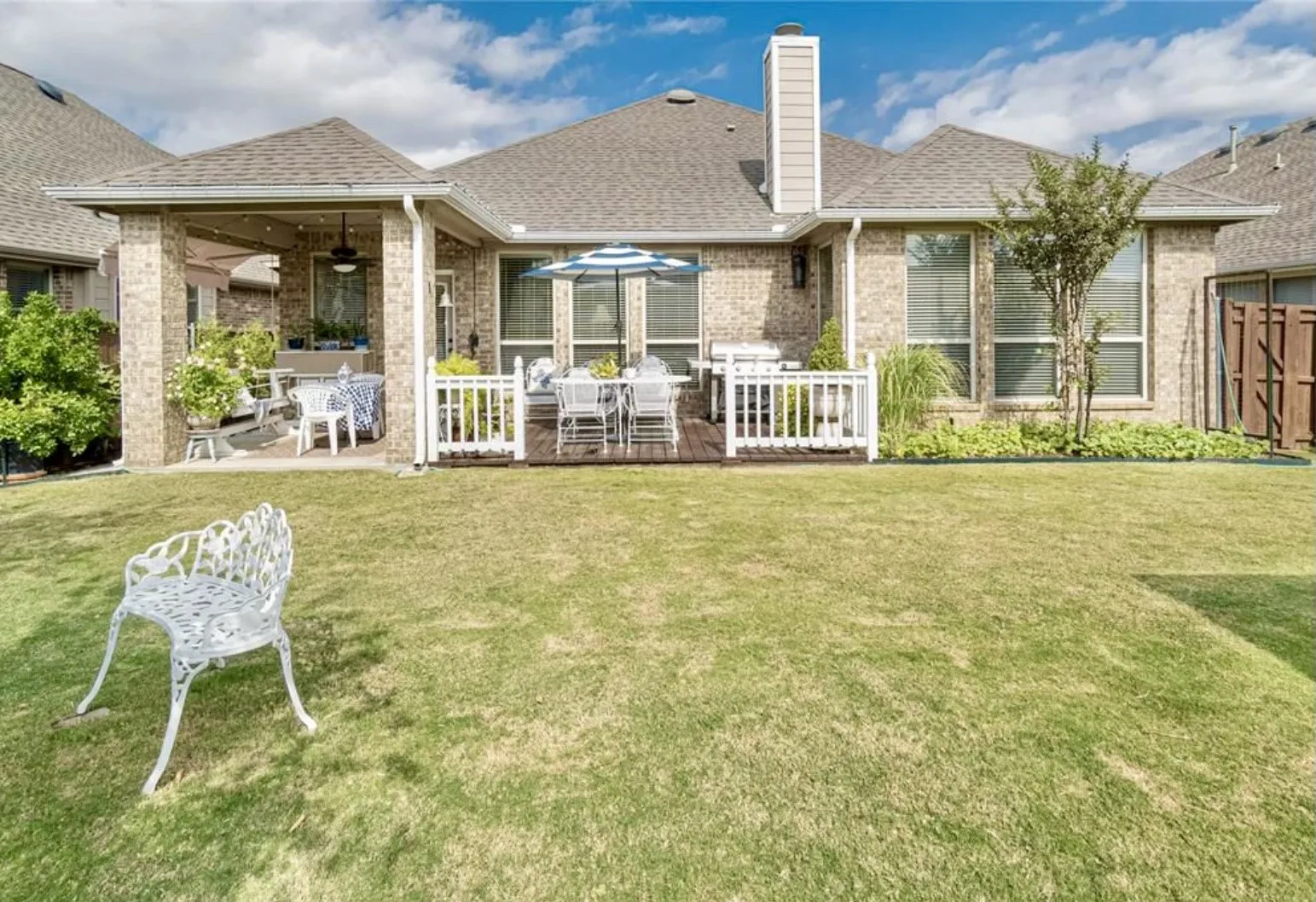 Spacious Backyard