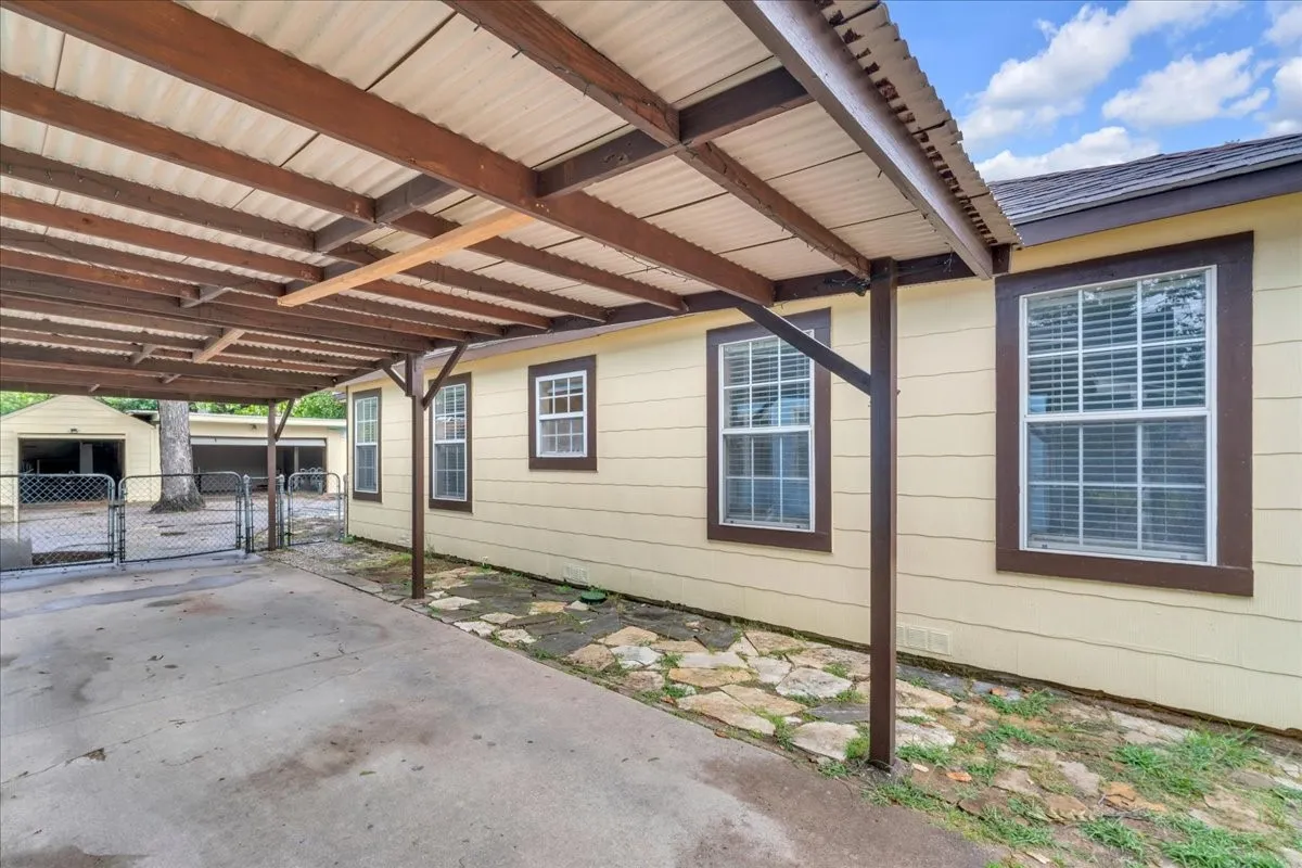 Covered carport