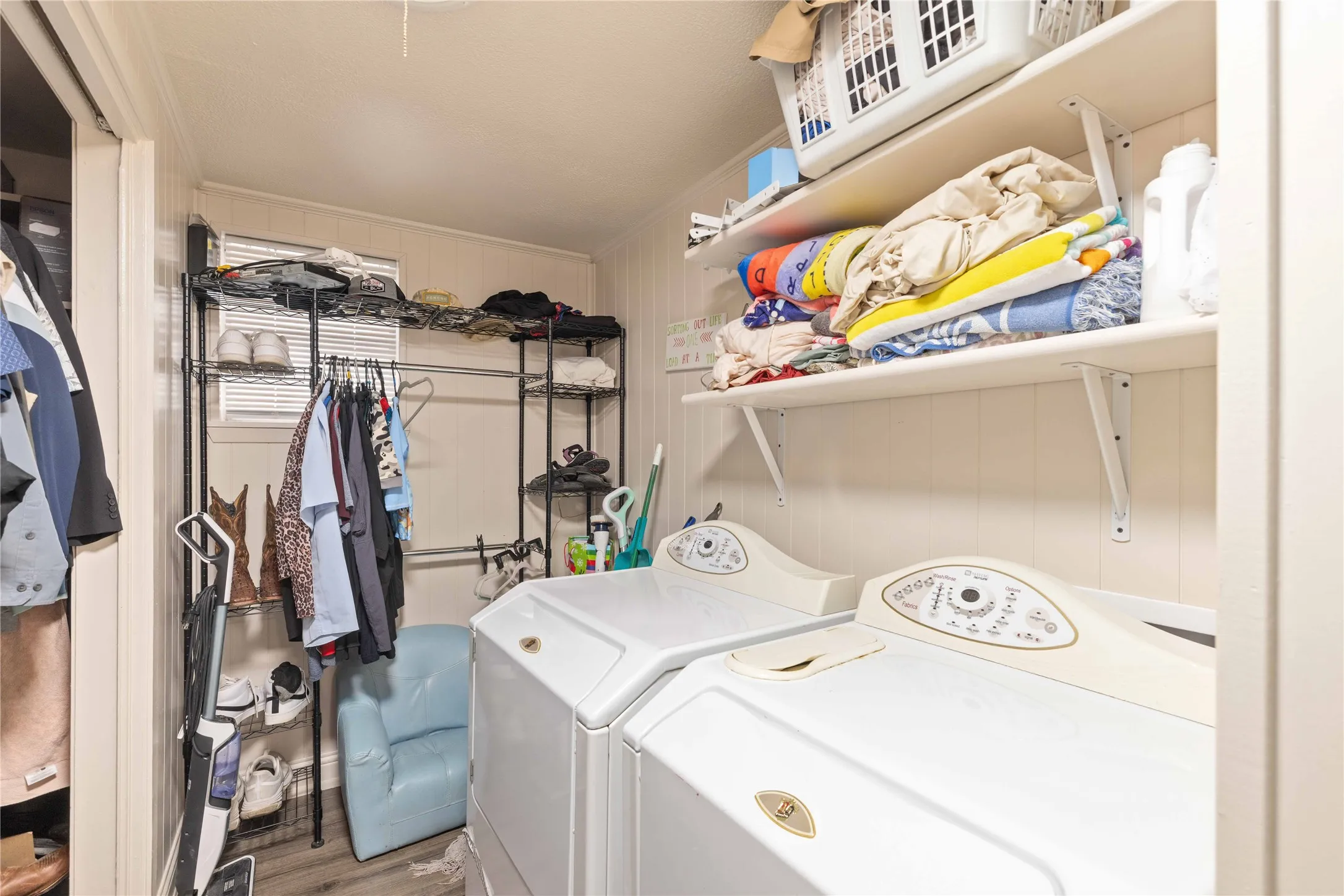 Plenty of storage and extra closet space
