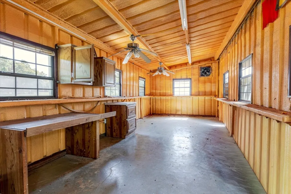 Climate controlled tack room