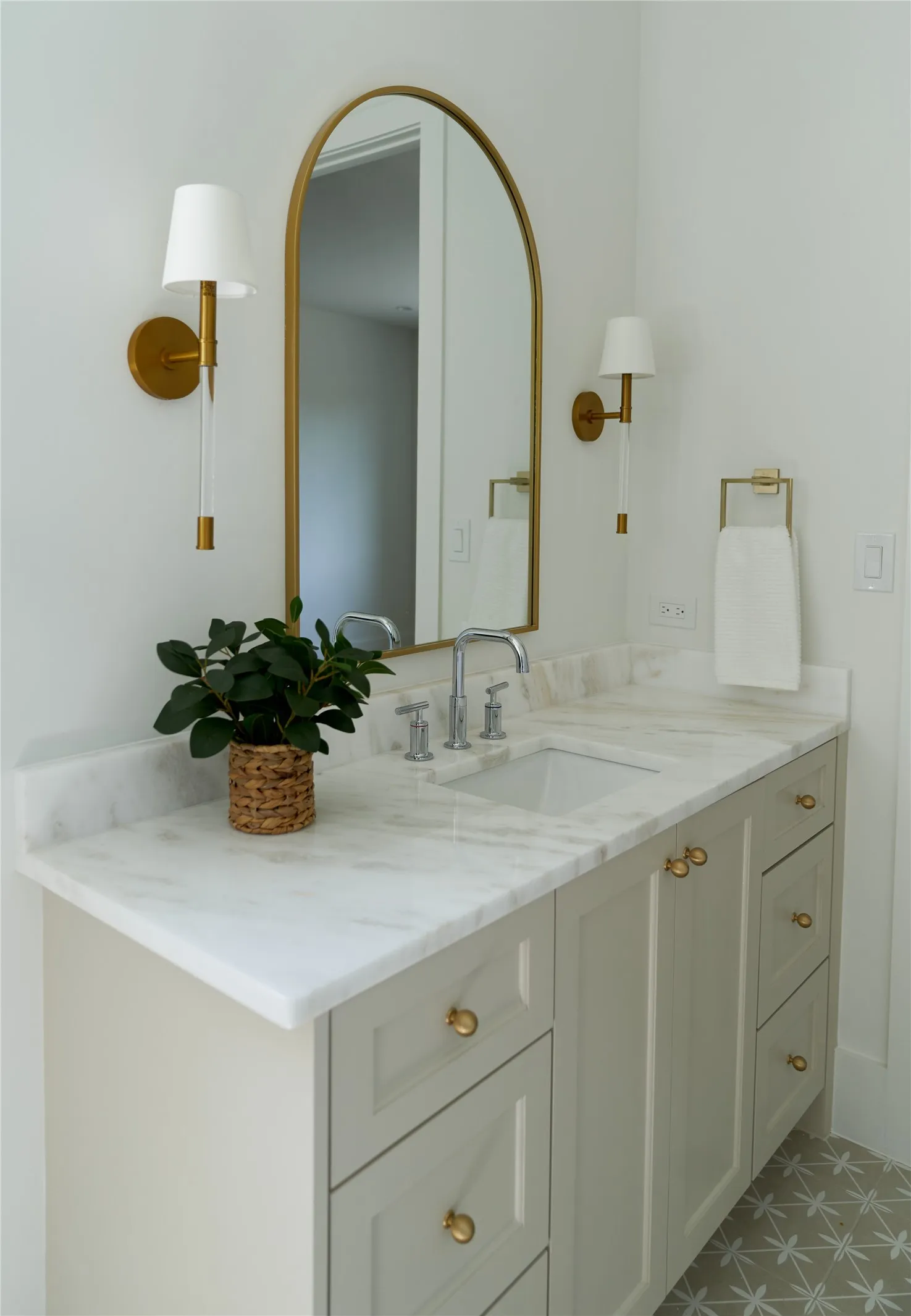 Jack and Jill bathroom