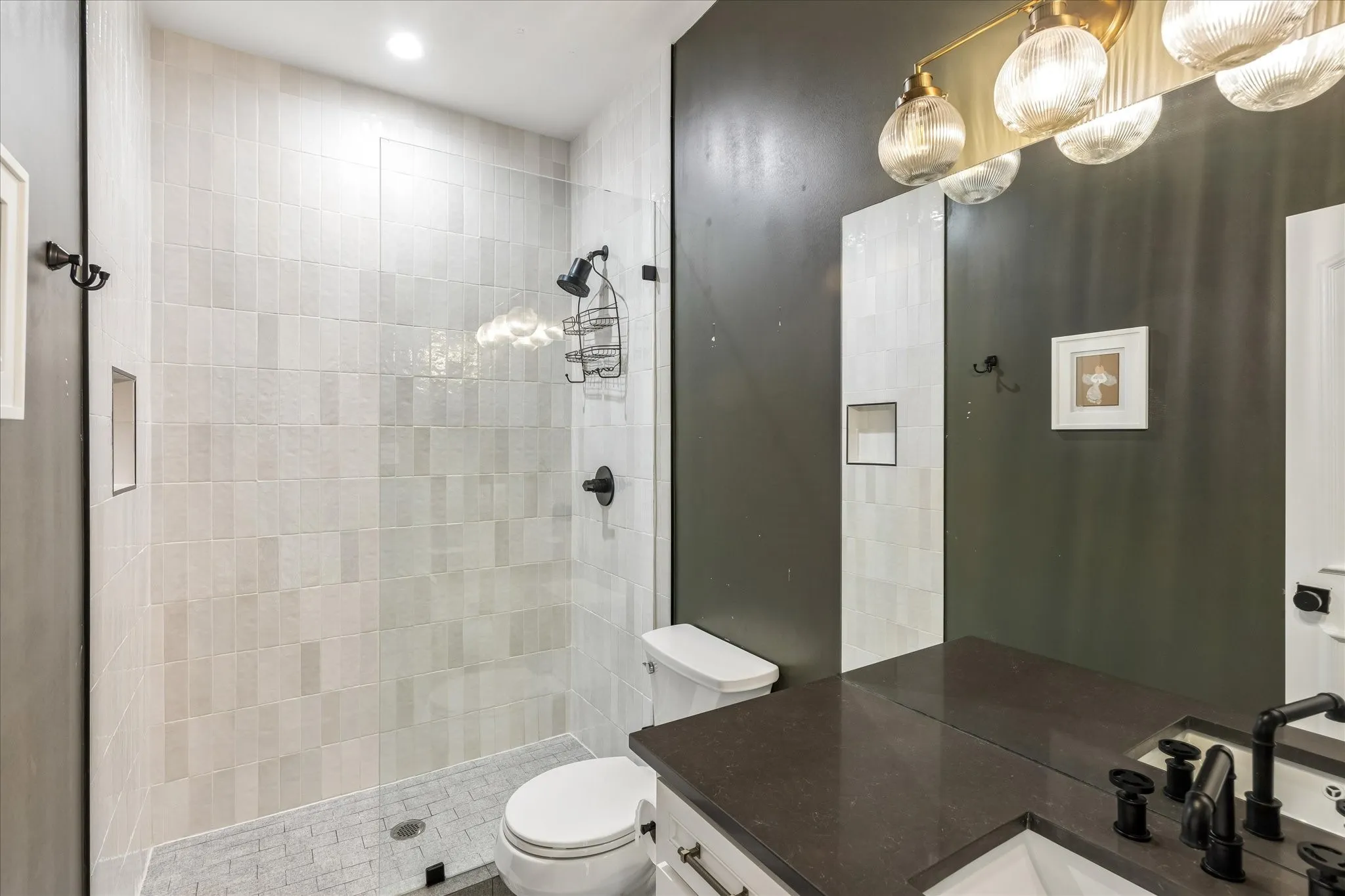 This 2nd floor bathroom was remodeled just a few years ago.