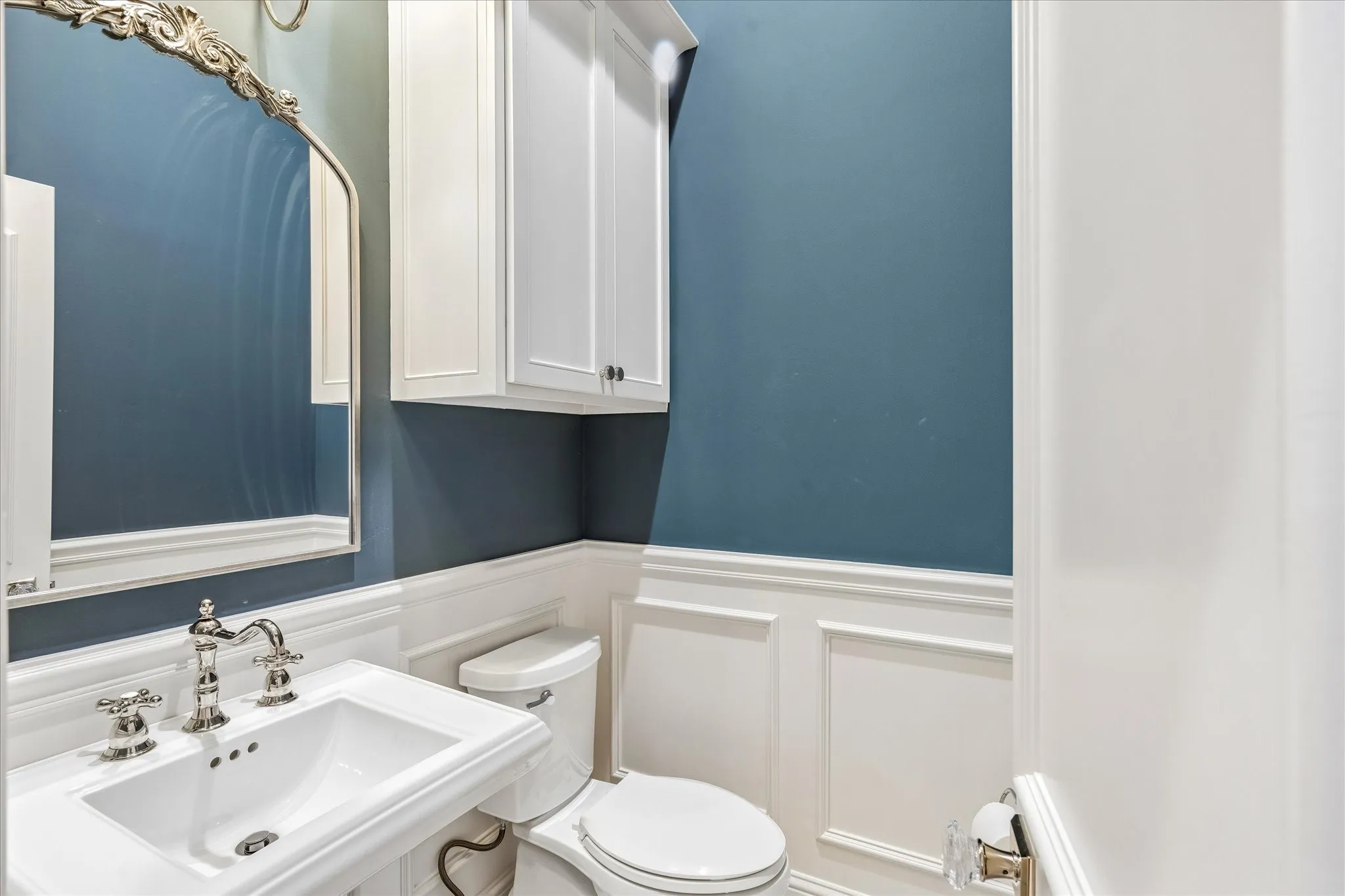 Half bath downstaris.