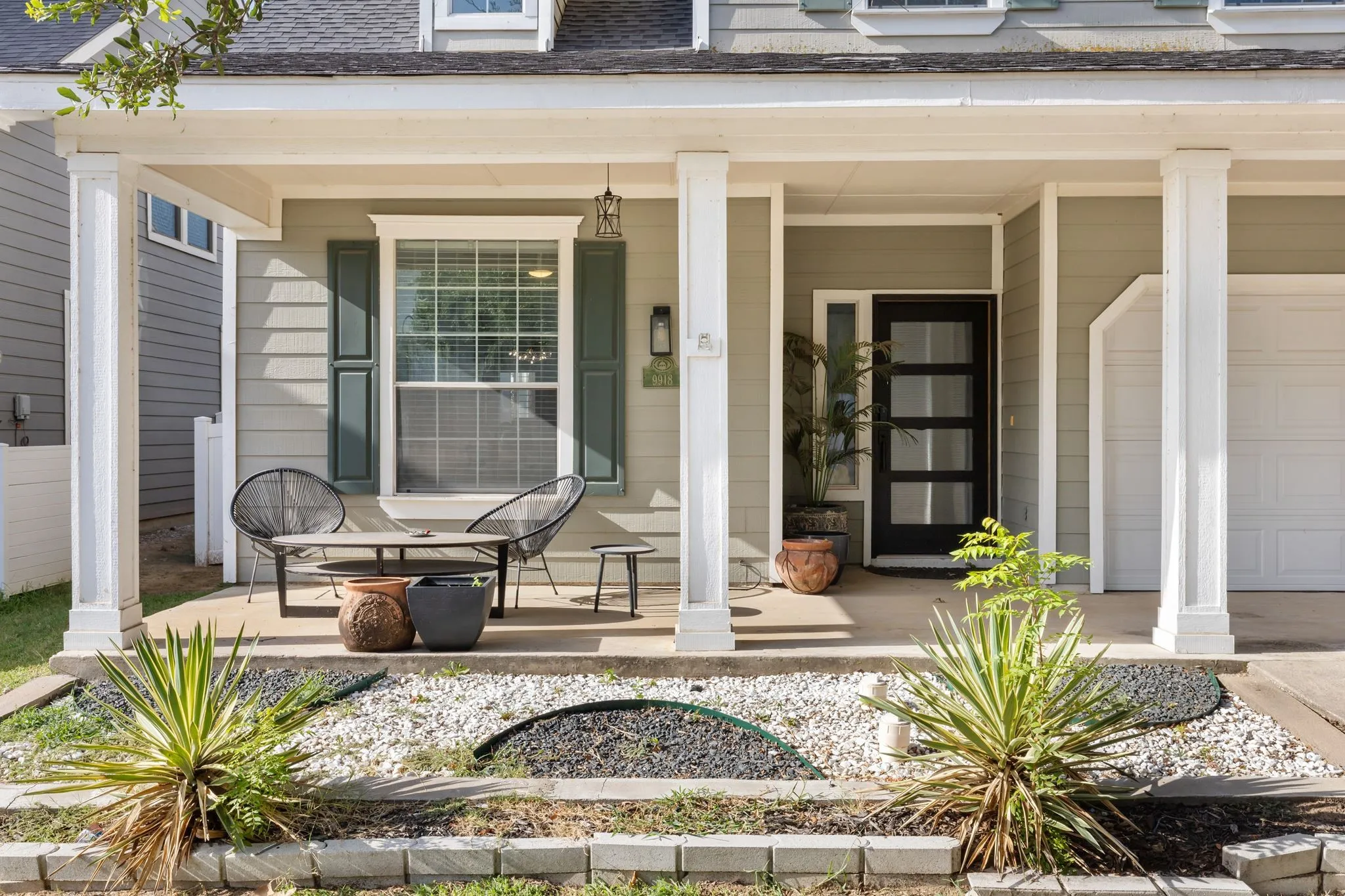 Exterior entry