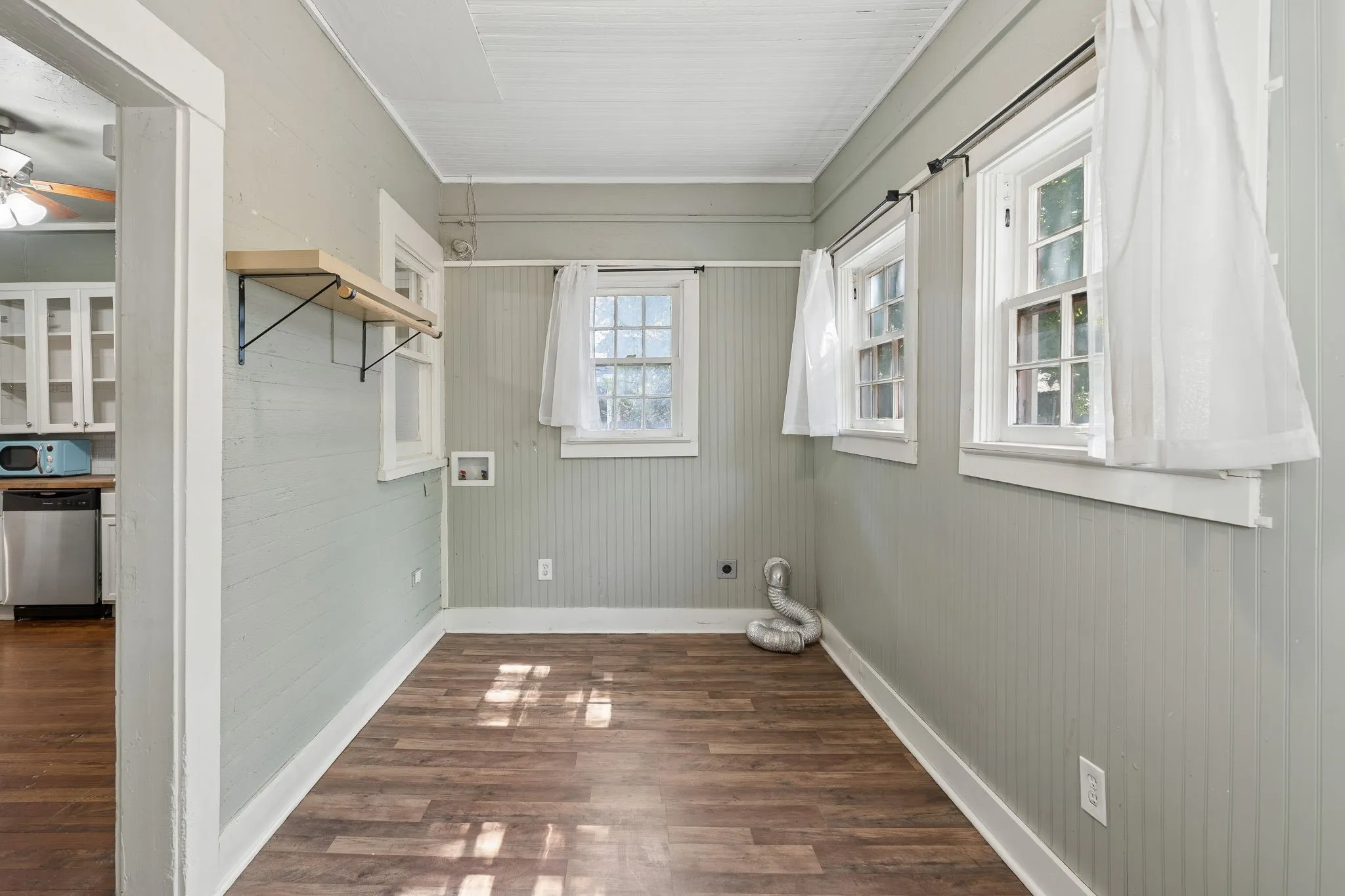 Sunroom for laundry